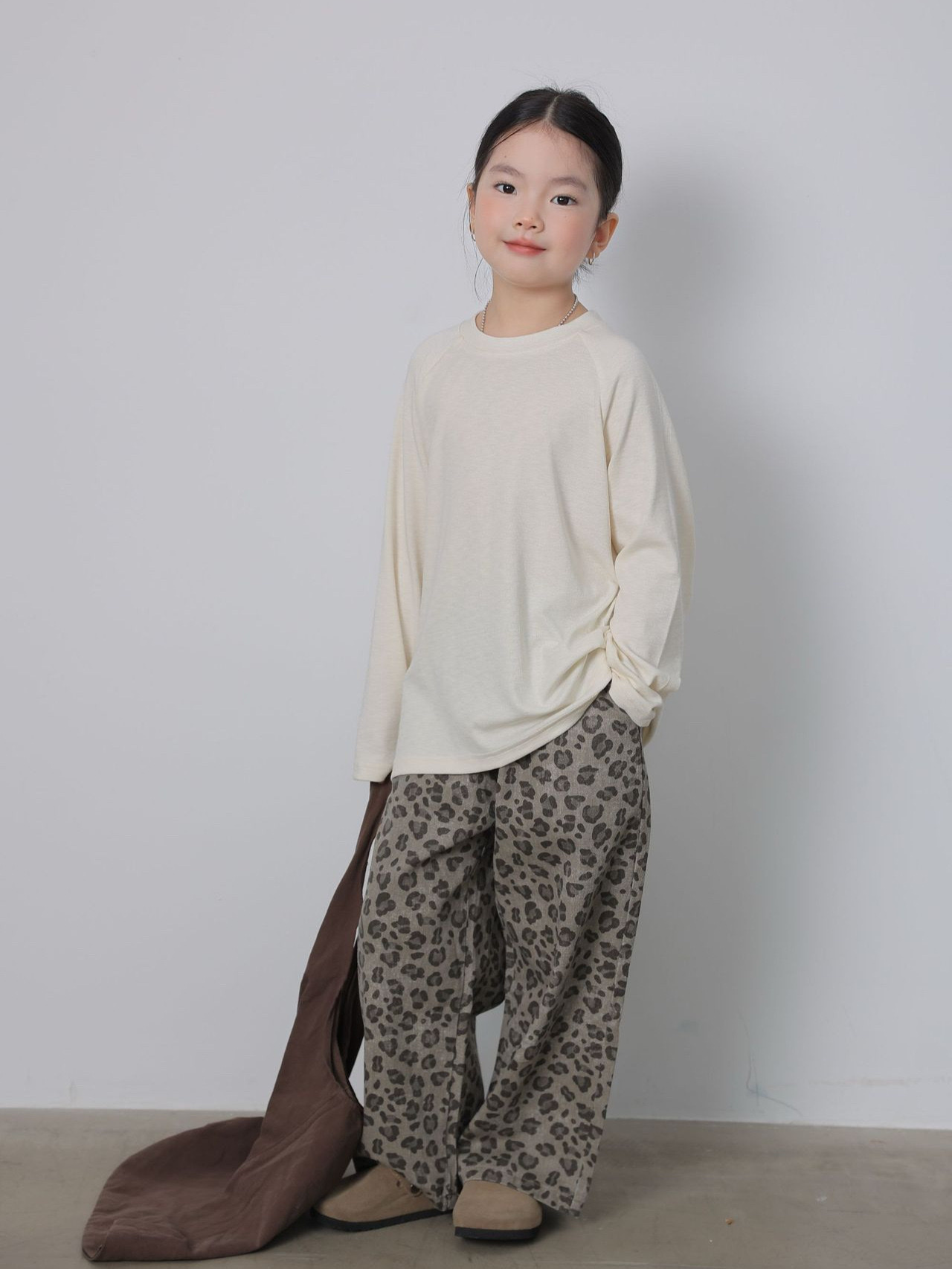 親子裝_秋冬跟媽咪一起穿豹紋褲