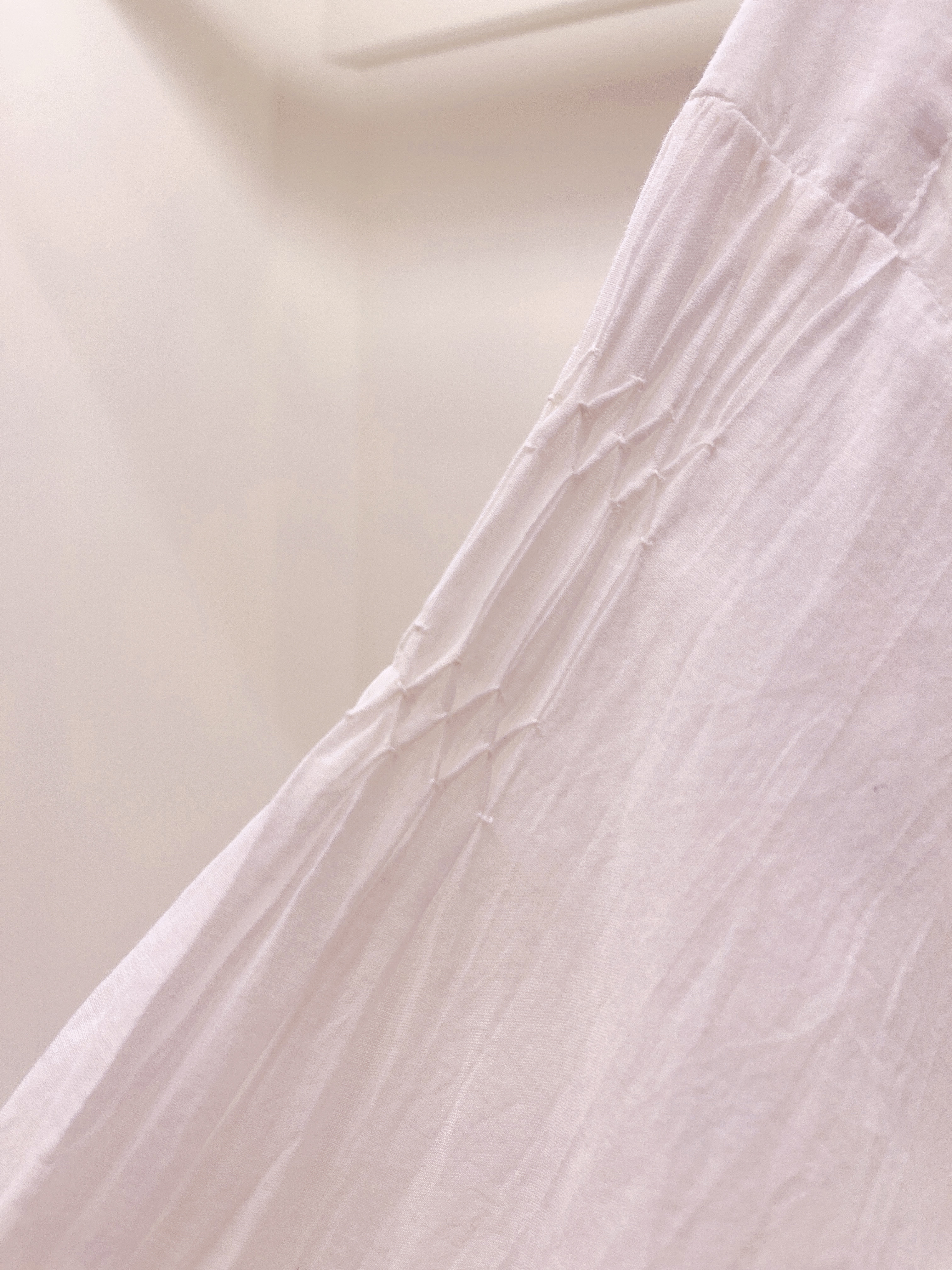 棉質薄紗輕薄襯衫