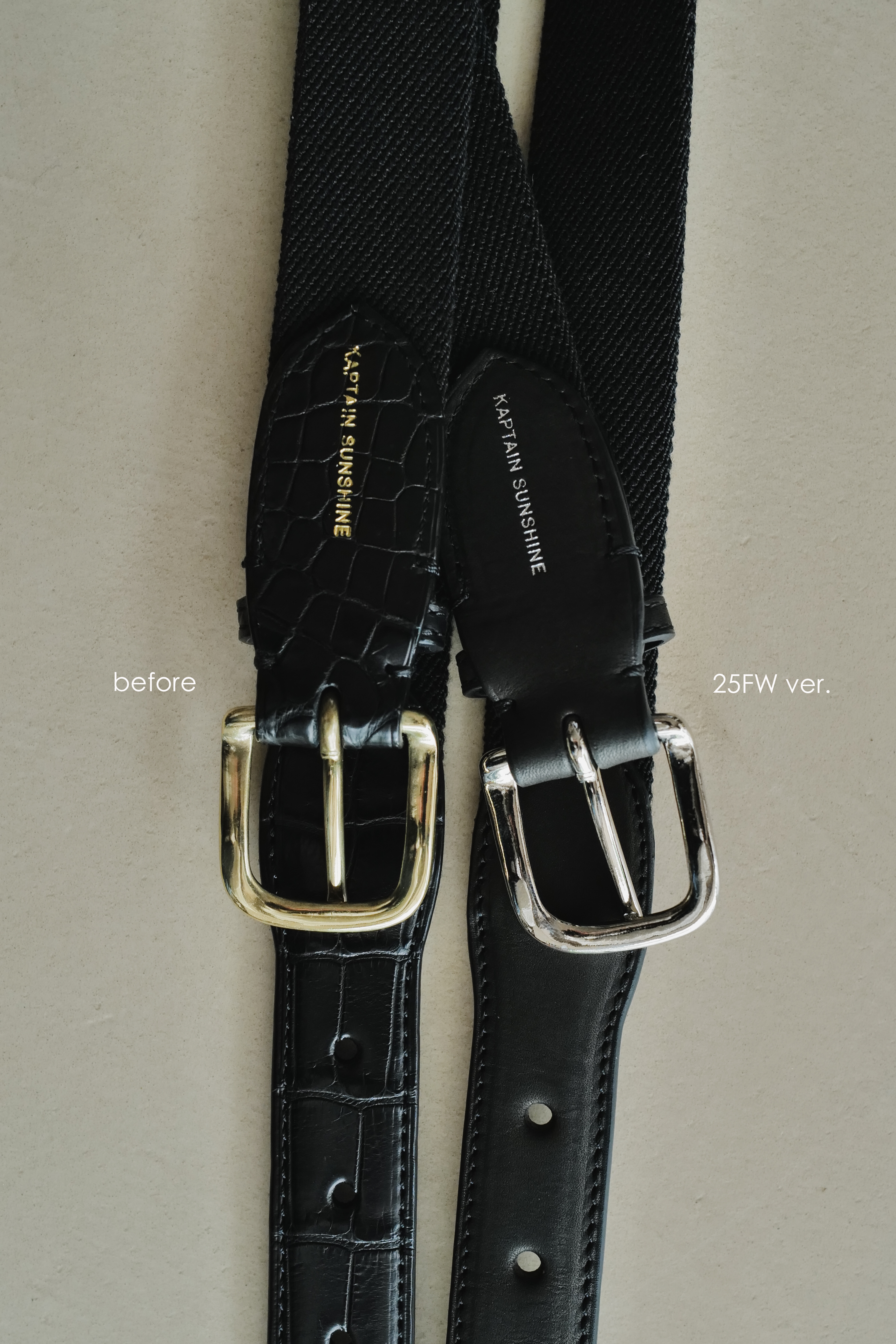 KAPTAIN SUNSHINE RUBBER BELT (2COL)