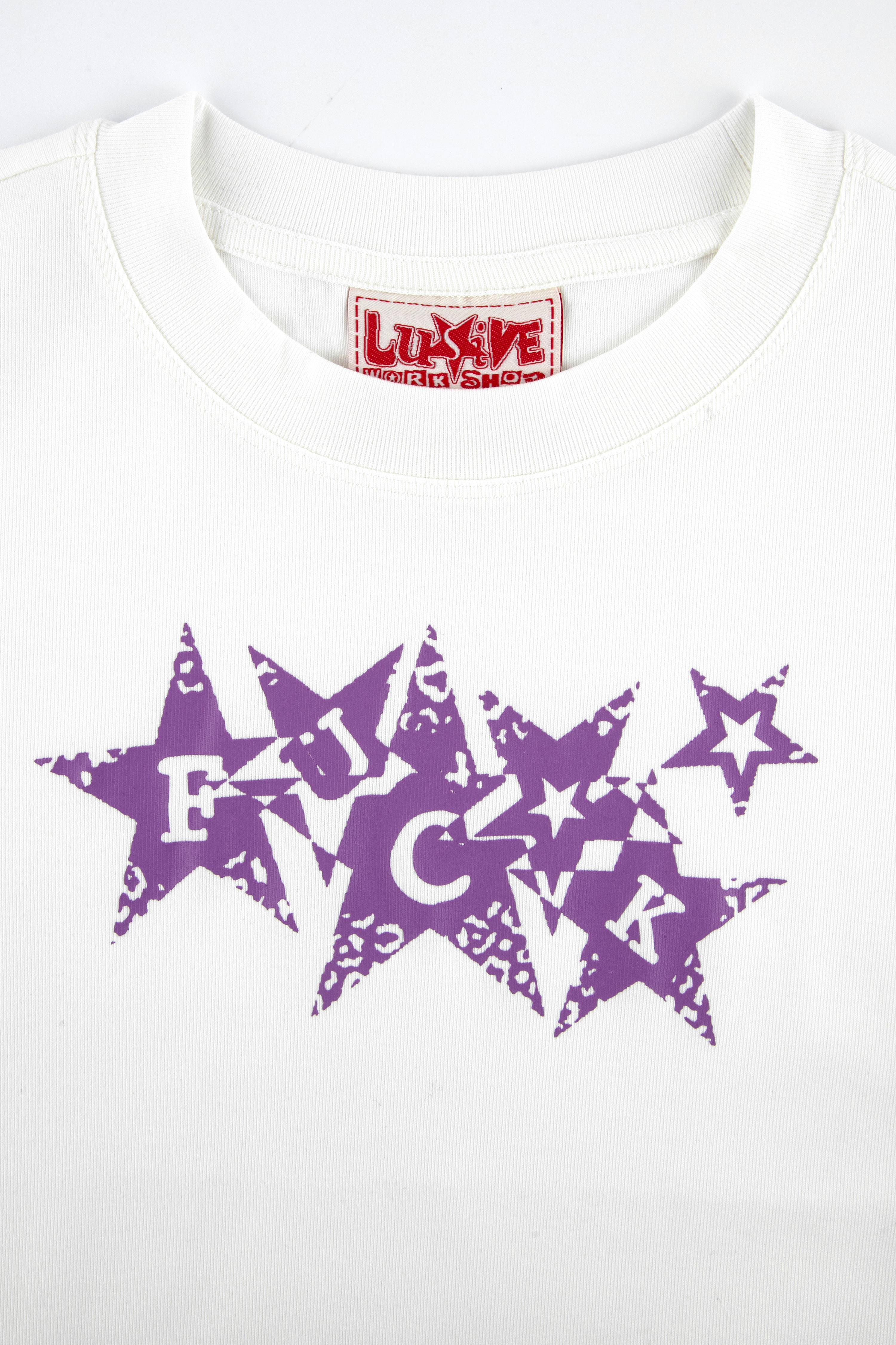 LUSIVE WORKSHOP F★U★C★K 白TEE