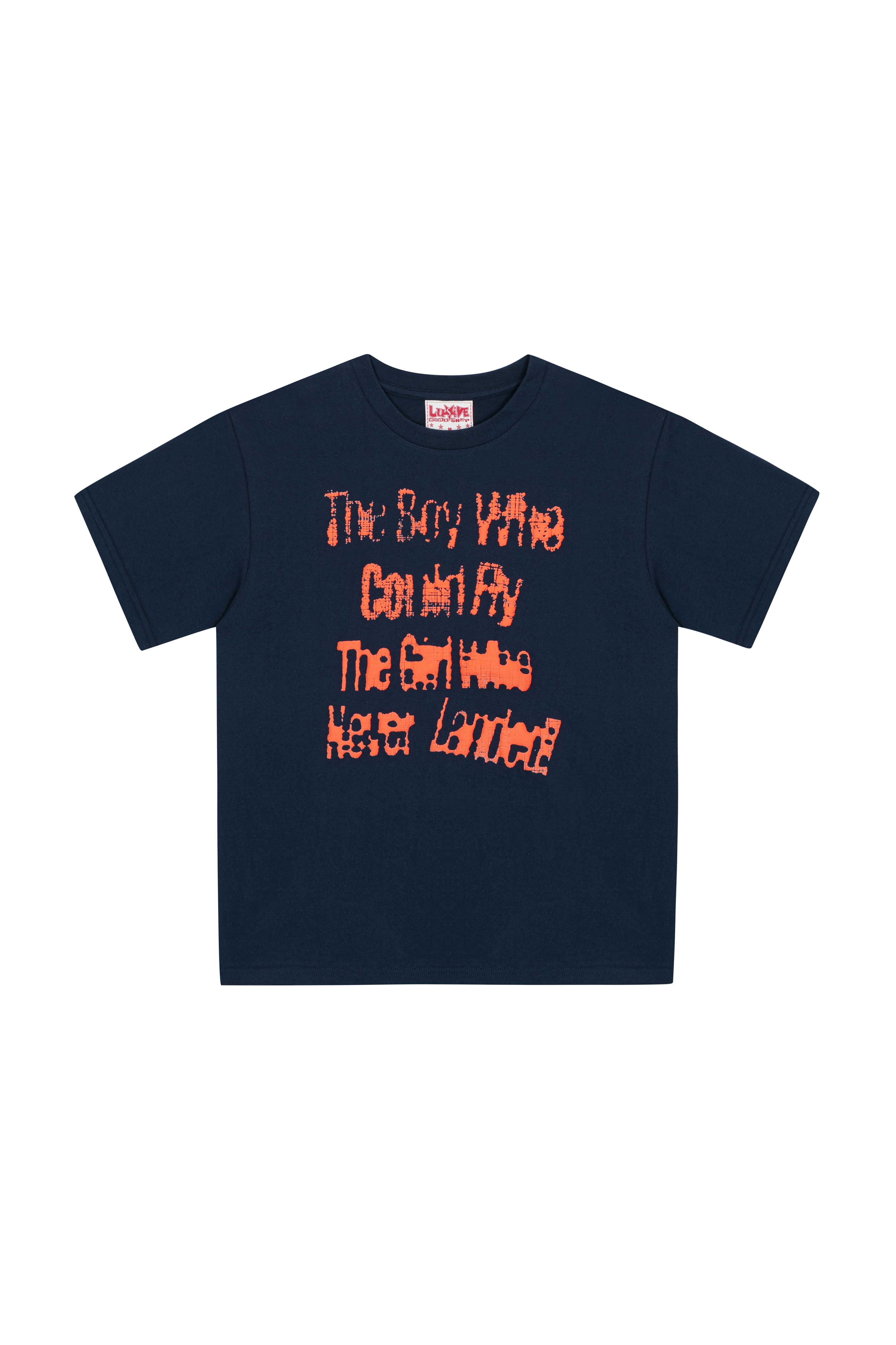 LUSIVE WORKSHOP 飛的男孩TEE-深藍