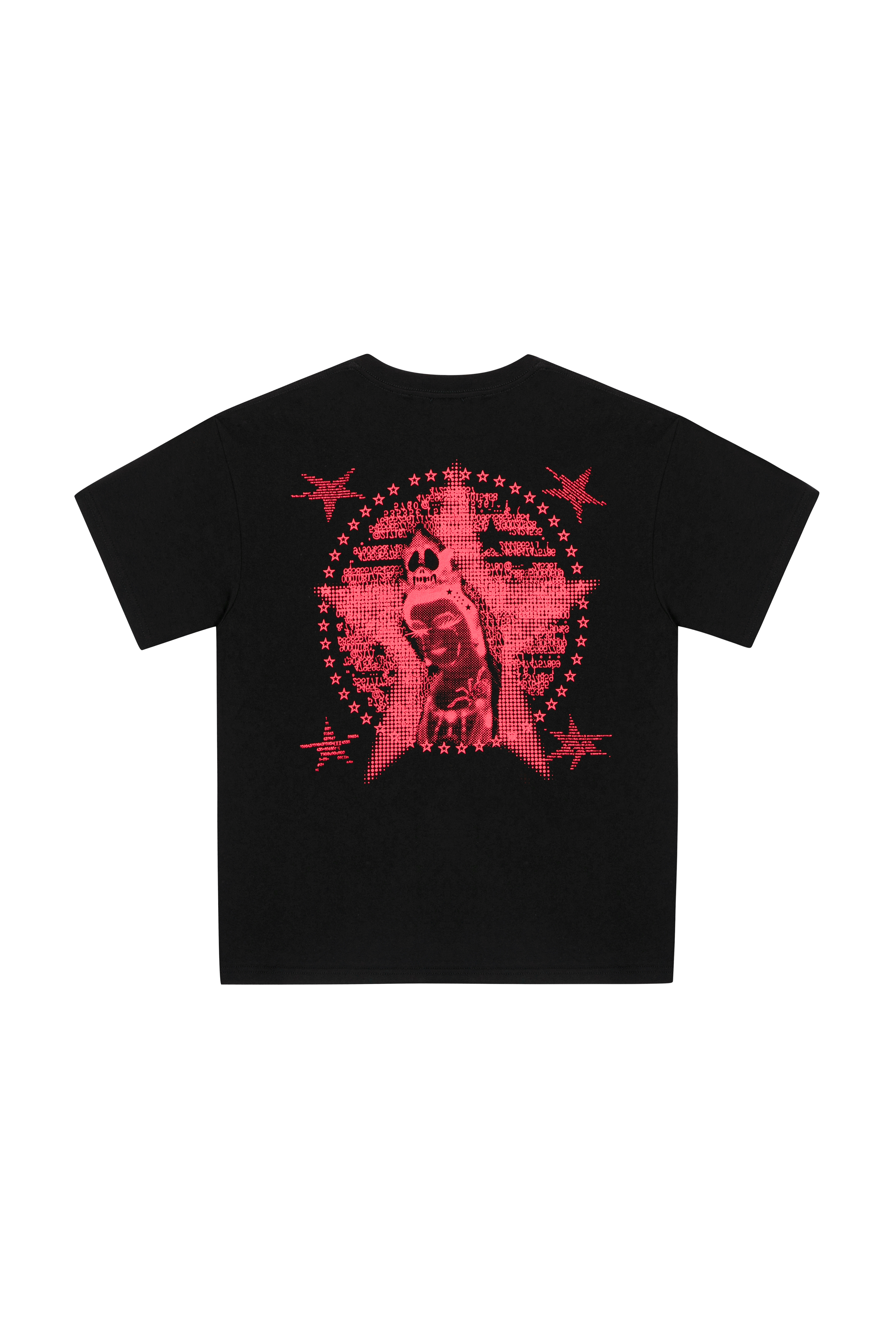 LUSIVE WORKSHOP 觀音星爆TEE-黑