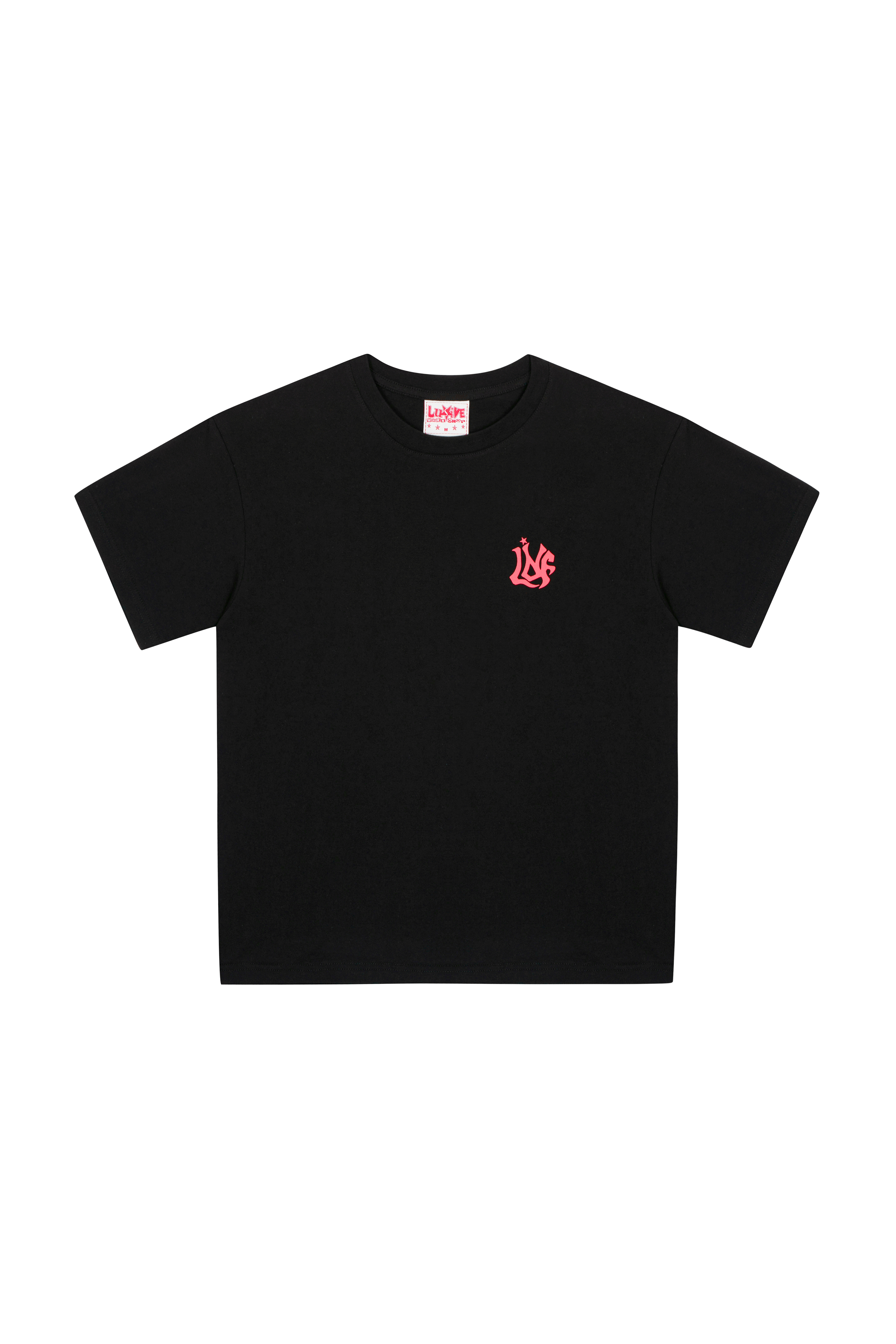 LUSIVE WORKSHOP 觀音星爆TEE-黑
