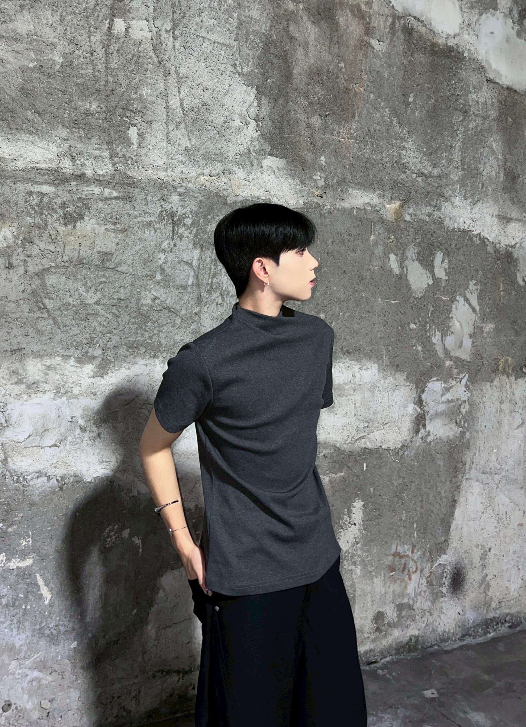 (GOAL) 美式高級感交叉領正肩上衣 27355