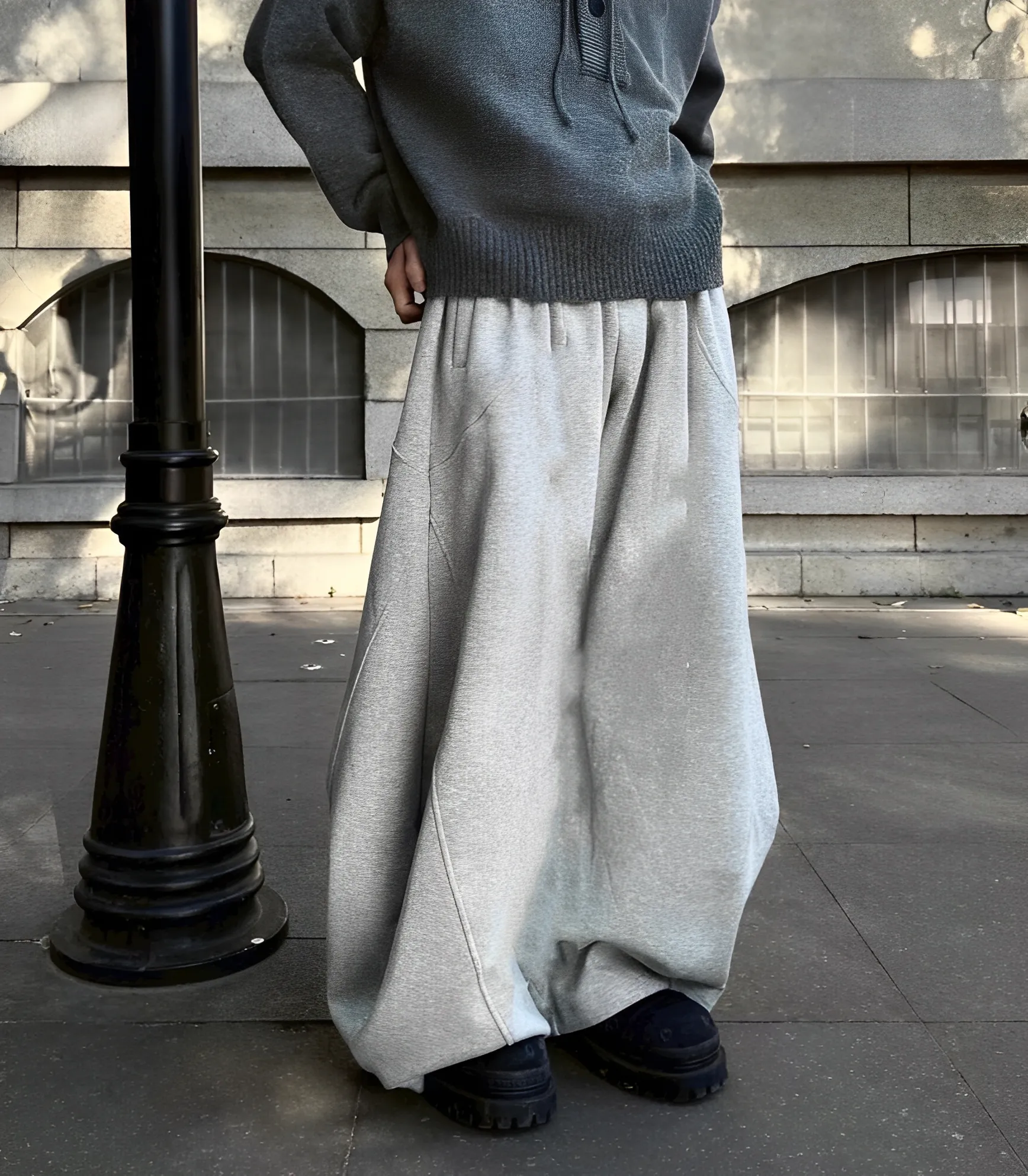 彎刀 重磅 棉質 長褲 棉褲 棉長褲