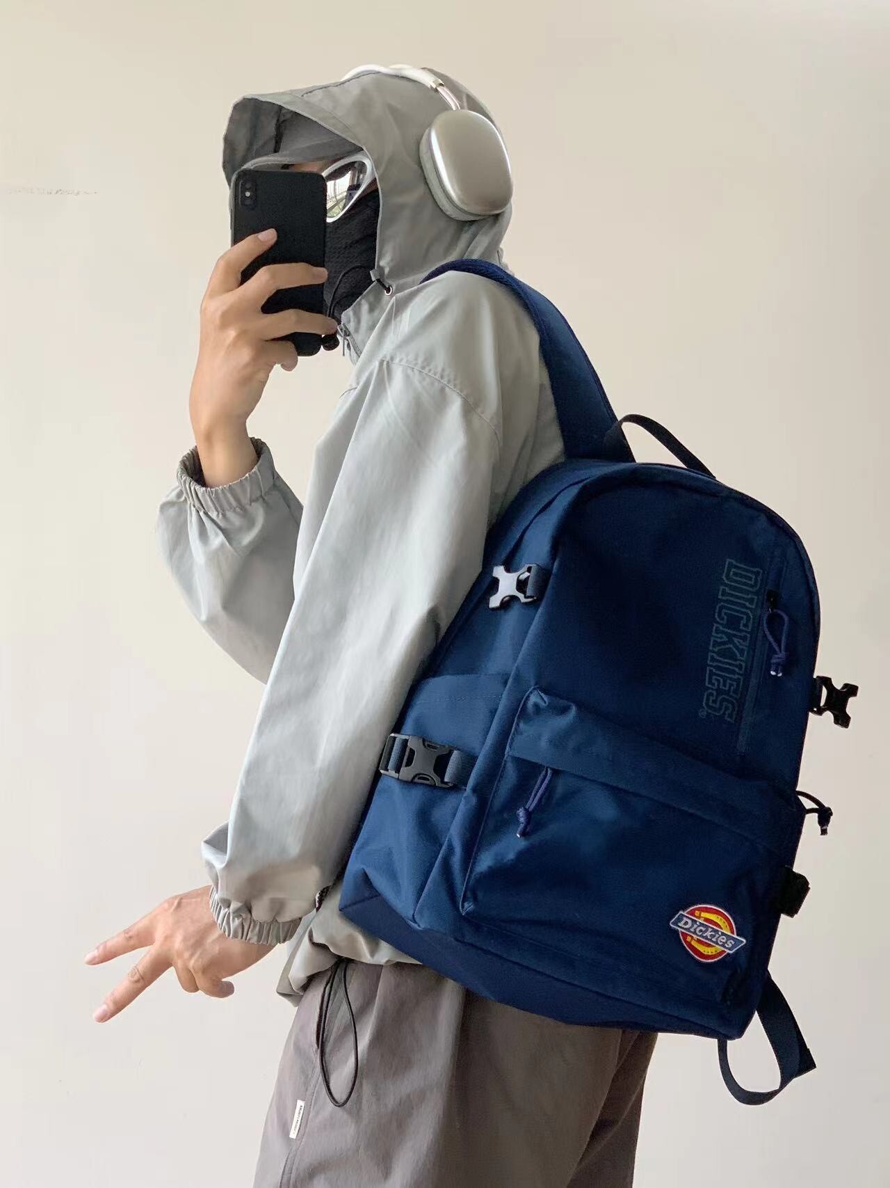 代購-Dickies 多口袋 實用 大容量 防撥水 電腦 後背包 5色