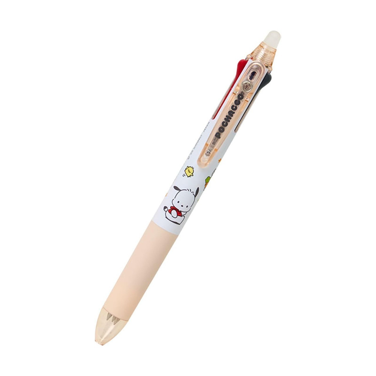 日本 Sanrio 0.38mm極細可擦式3色筆