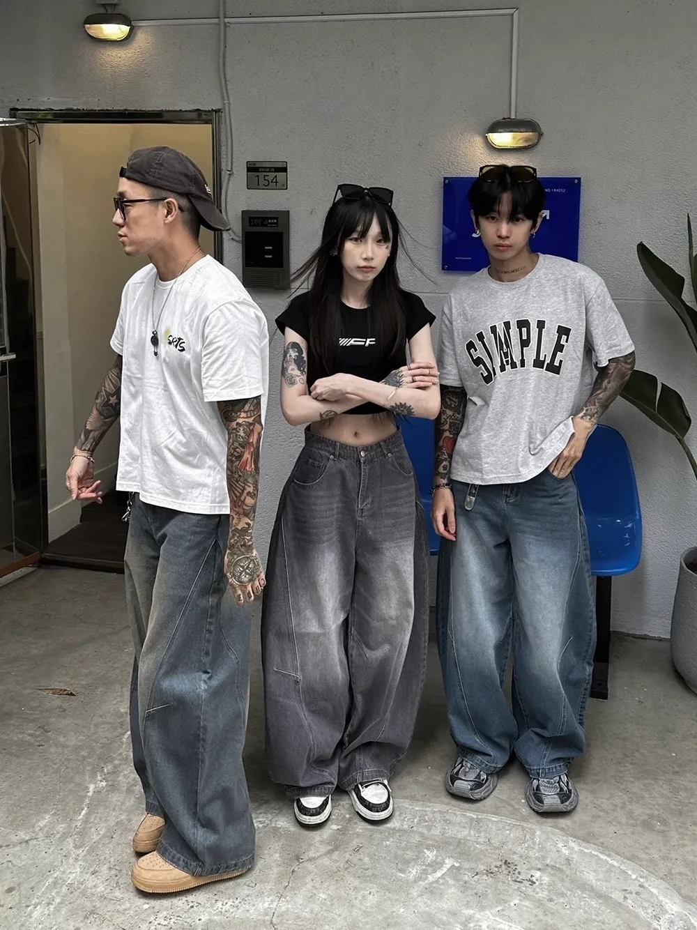 #衝量升級版 2.0 彎刀 牛仔 長褲