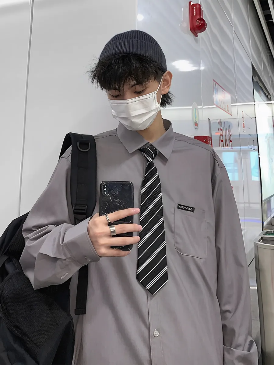 調節 條紋 穿搭 百搭 襯衫 領帶