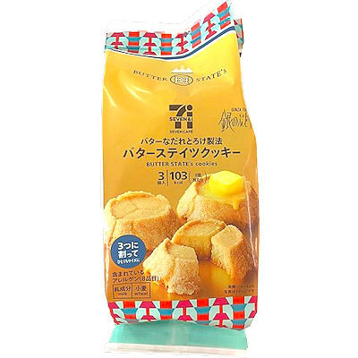 日本 7-11 限定｜Butter States 奶油曲奇 (3個入)