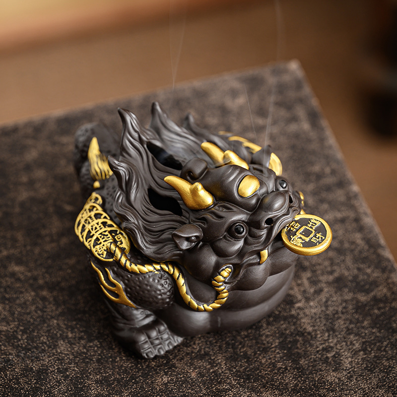 C091-招財金蟾蜍薰香爐【限量】