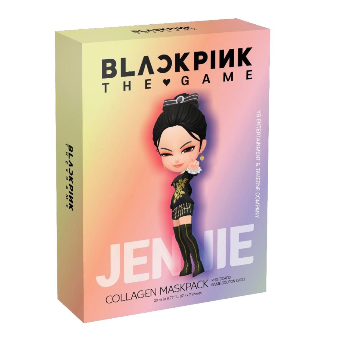BLACKPINK THE GAME JENNIE 膠原蛋白緊緻面膜(7片)