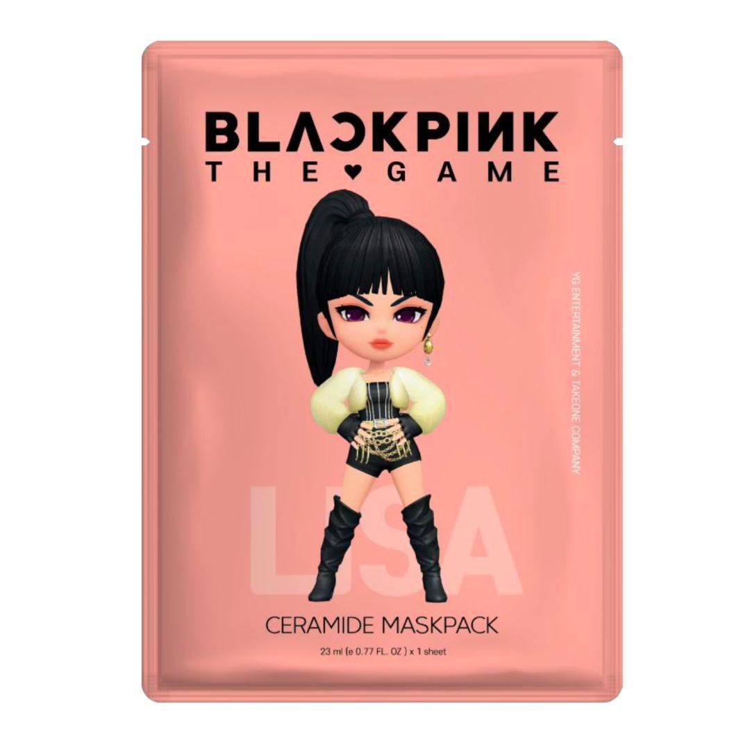 BLACKPINK THE GAME LISA 神經醯胺鎖水面膜(7片)