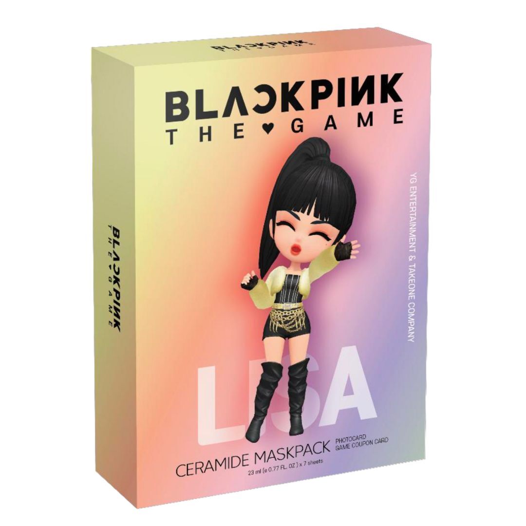 BLACKPINK THE GAME LISA 神經醯胺鎖水面膜(7片)