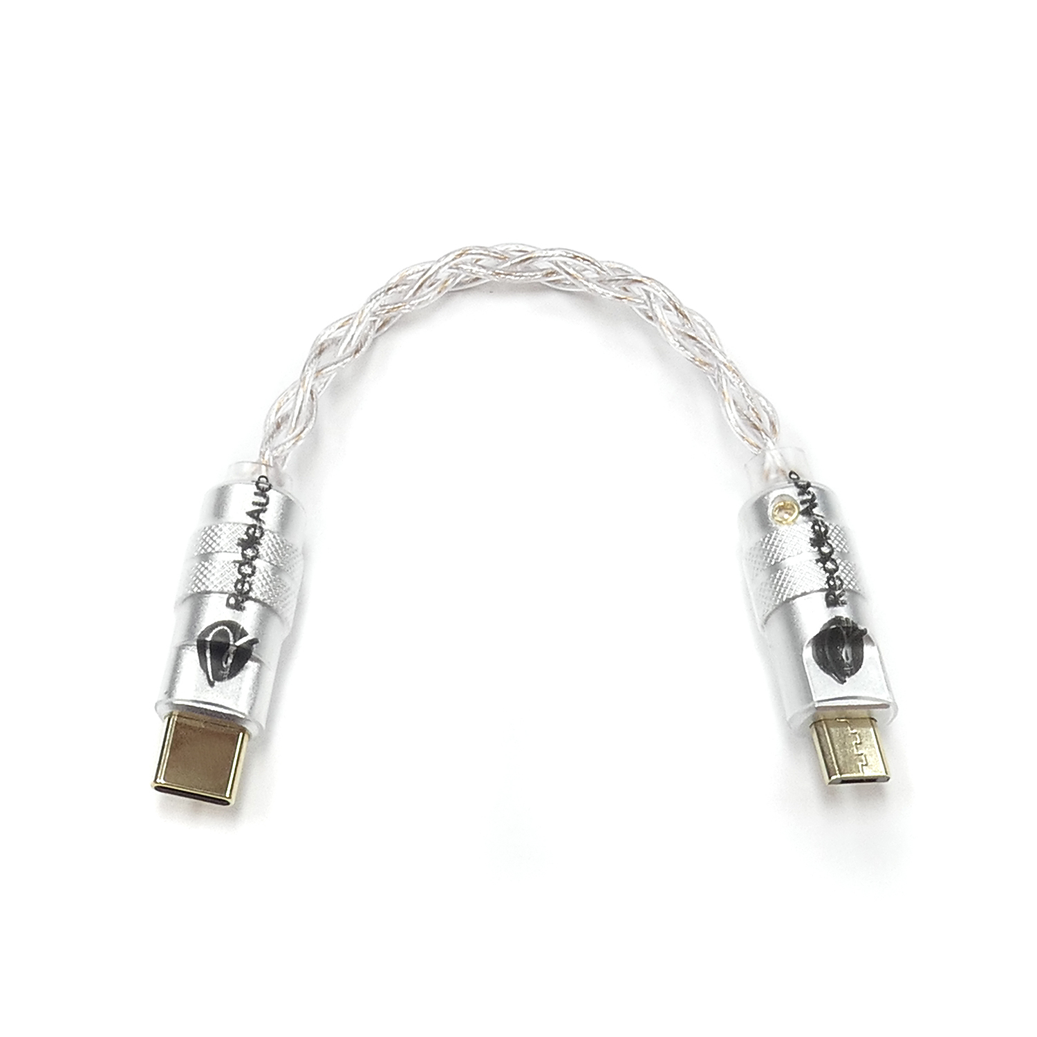 Reddle Audio – DORA 發燒級OTG數碼訊號短線 Type-C > Type-C, Micro-B | -196°C 冷凍銀鍍金銅鍍銀混編4絞