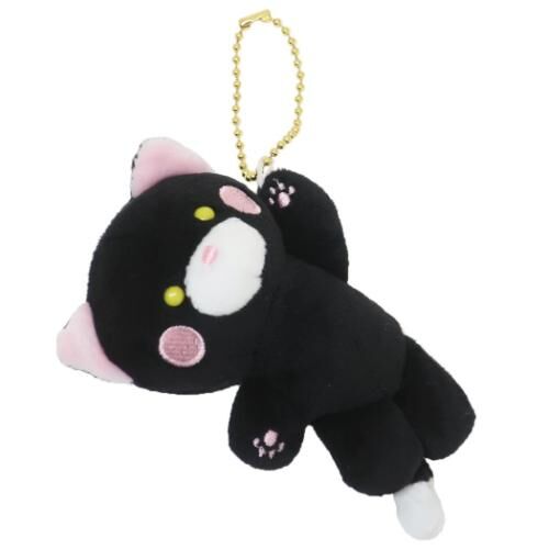 JP 超可愛黑貓麻糬懸掛吊飾款 6301