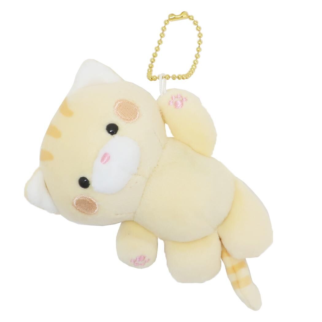 JP 超可愛黃貓麻糬懸掛吊飾款 6295