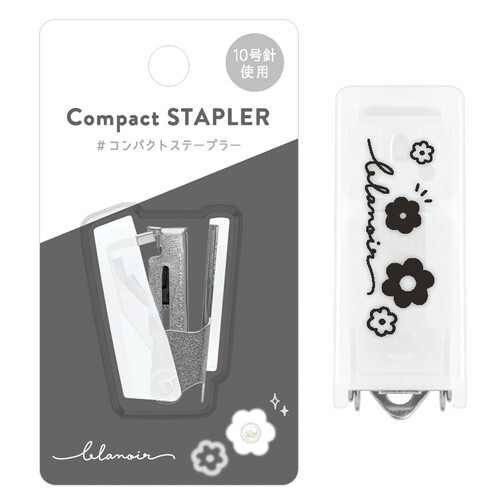 JP 超迷你黑色花花釘書機 6125