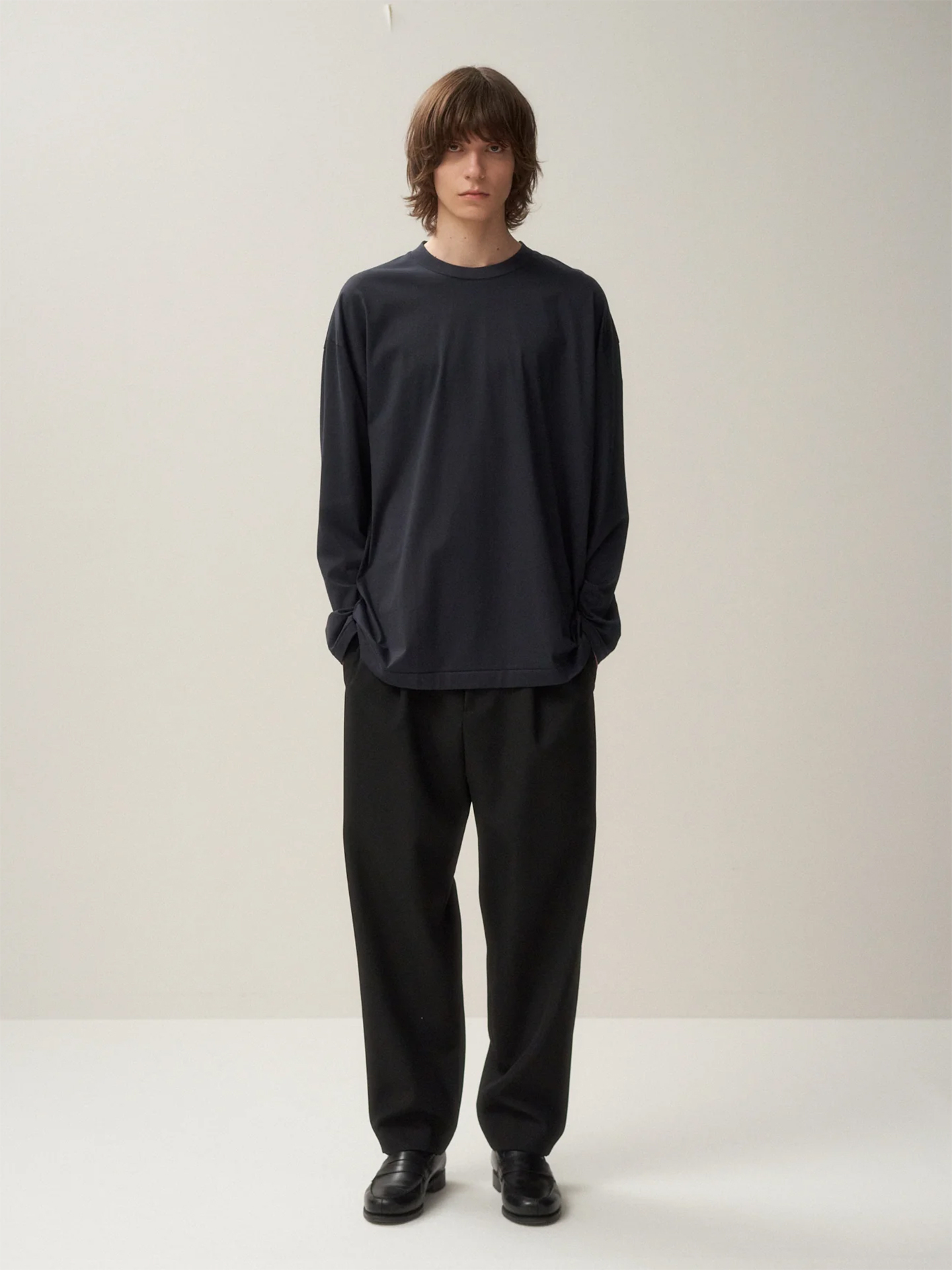 ATON Back Satin Standard Pants