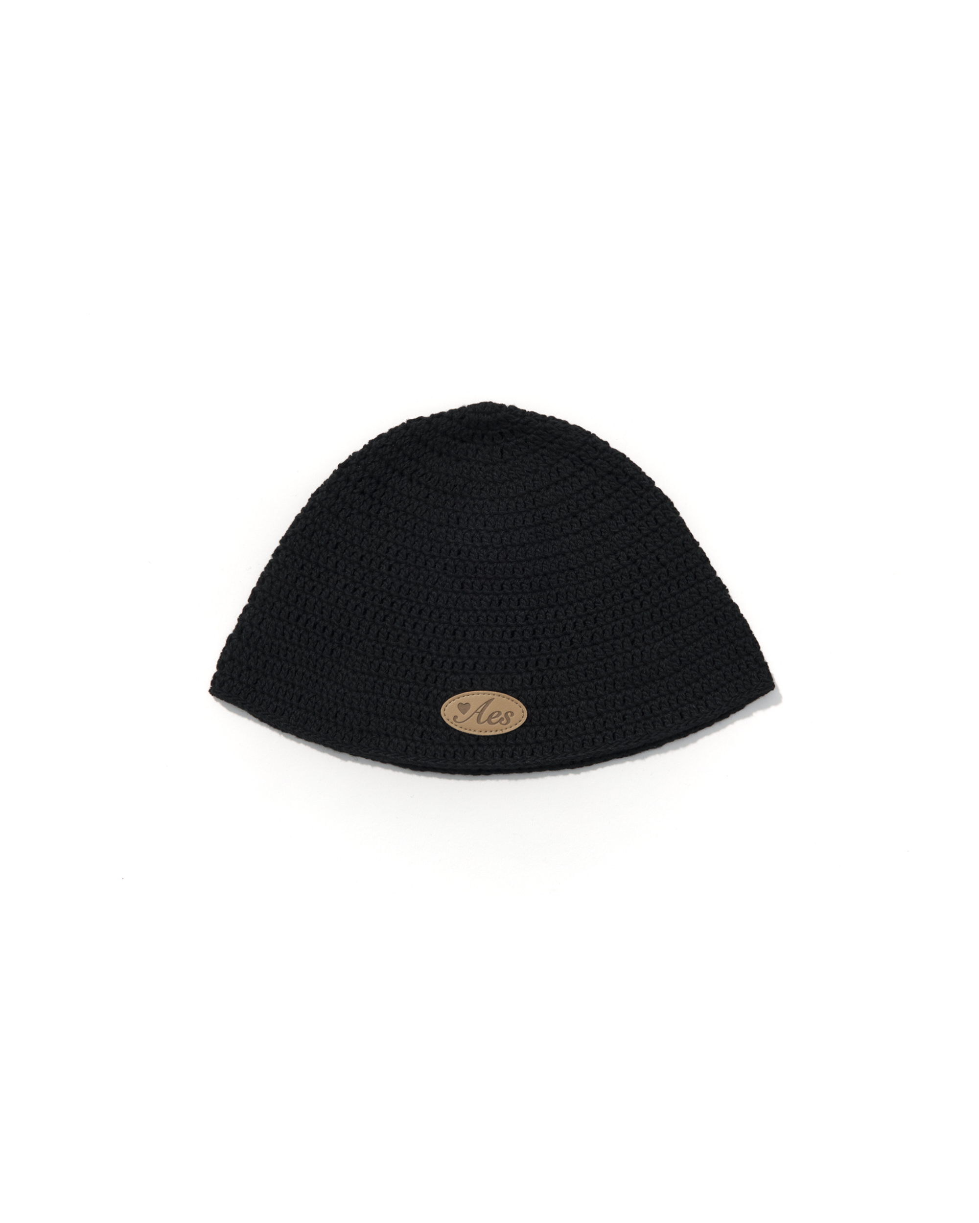 AES CROCHETED COTTON LINEN BUCKET HAT