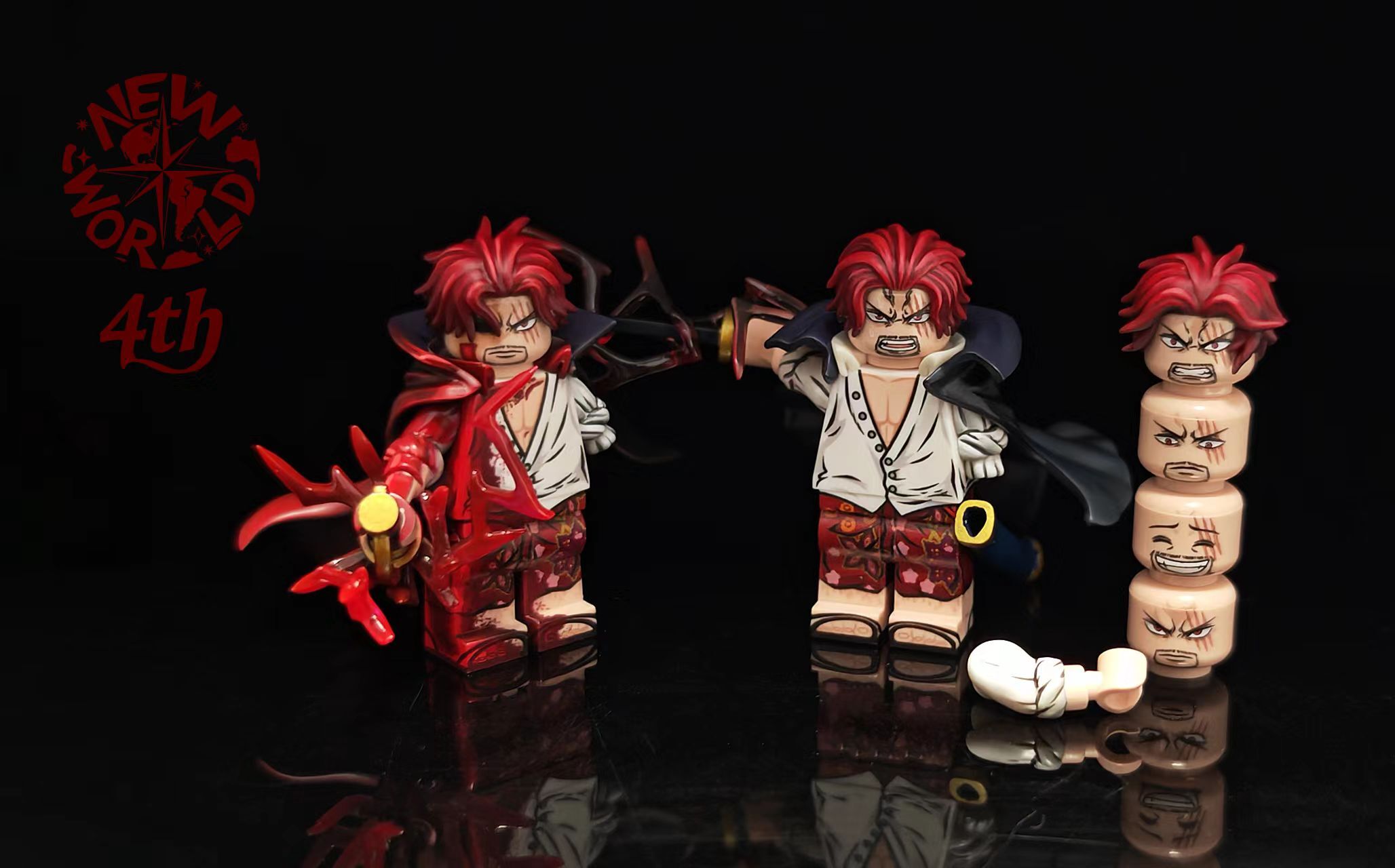 【New World Brick 】Red-haired (No shipping to South Korea, and China (including Hong Kong, Macau, and Taiwan))