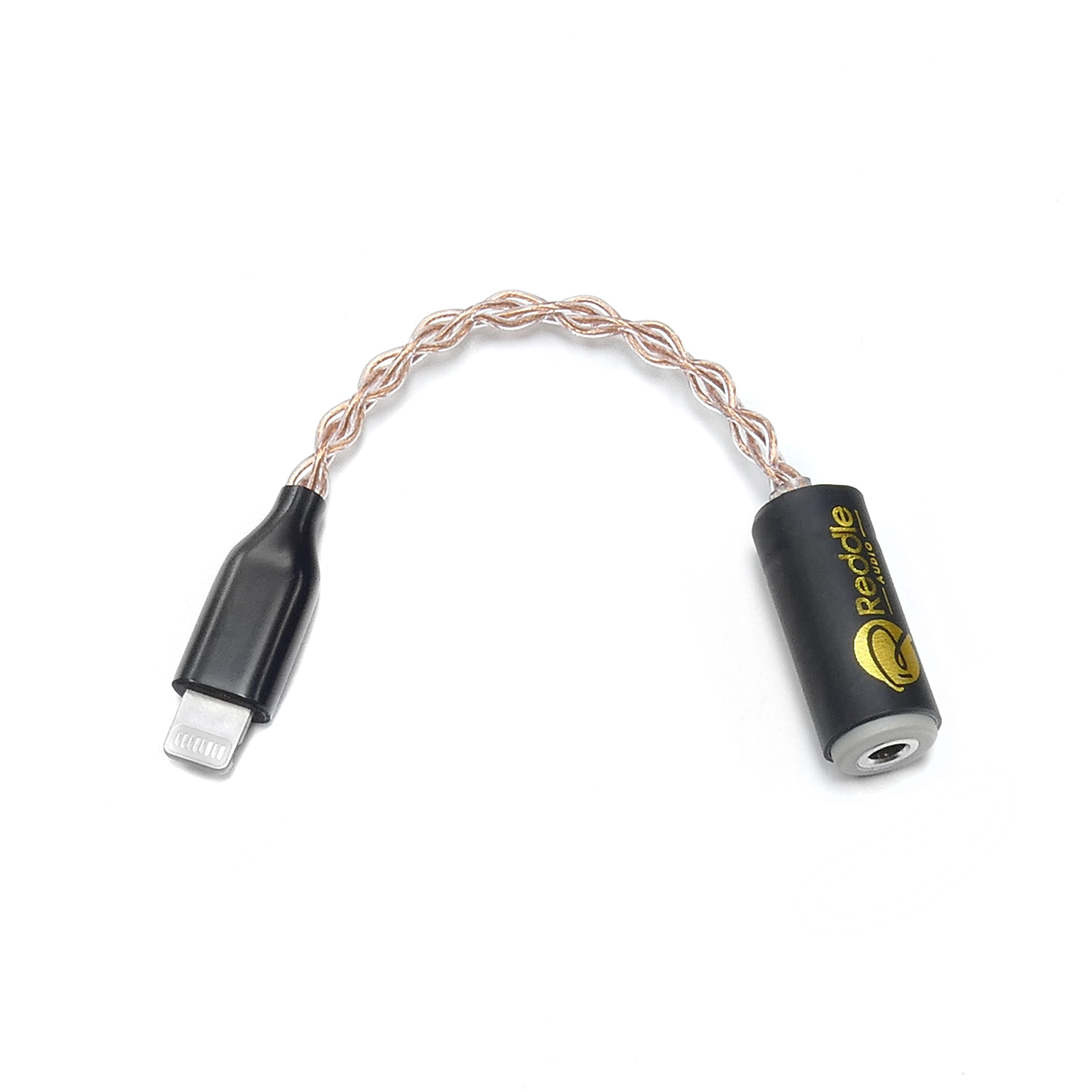 Reddle Audio – TAN手機解碼耳擴短線 Type-C, Lightning > 3.5 | 純銅4絞