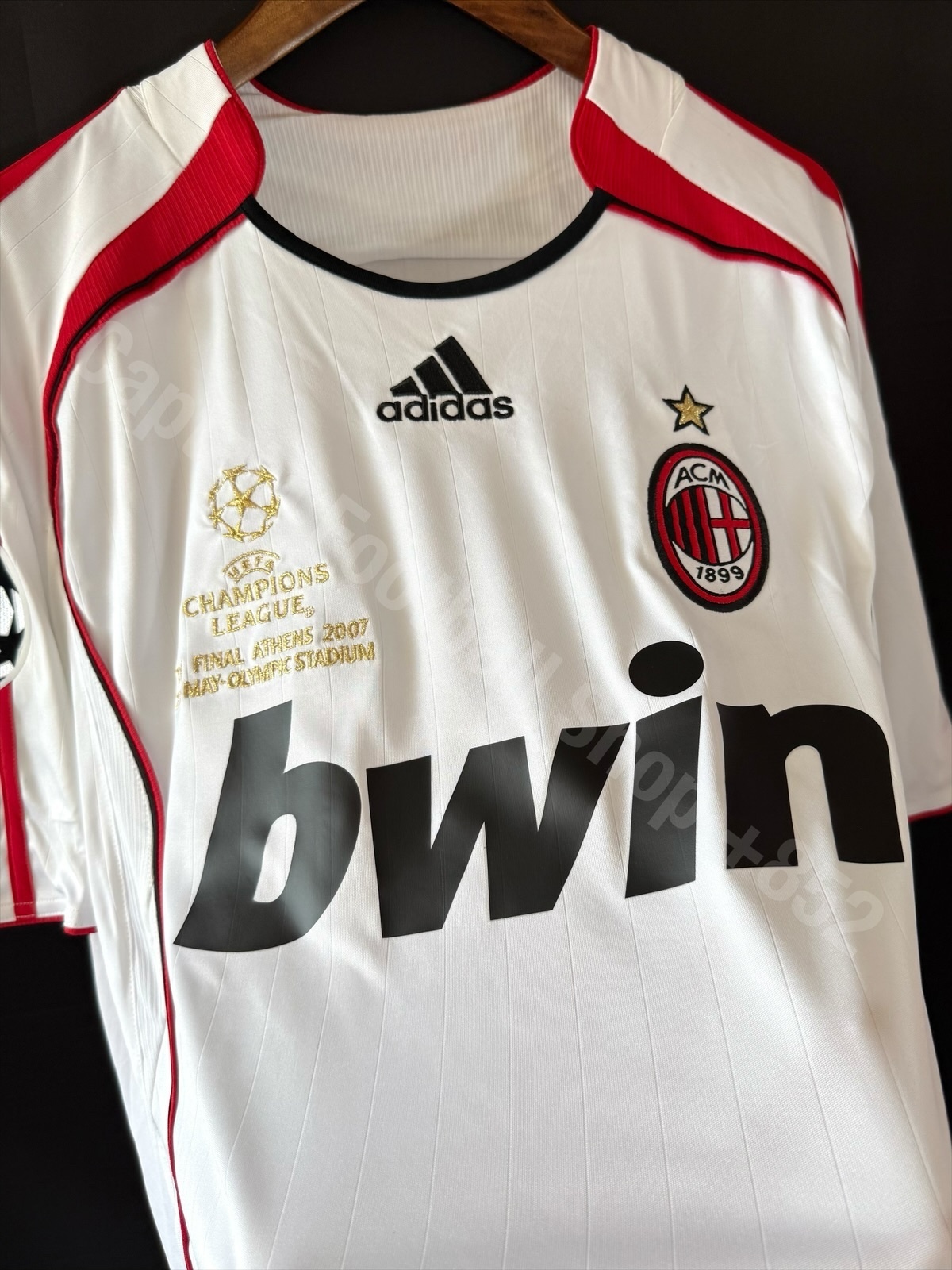 AC Milan 2006-2007 UEFA Champions League Adidas Away Sh