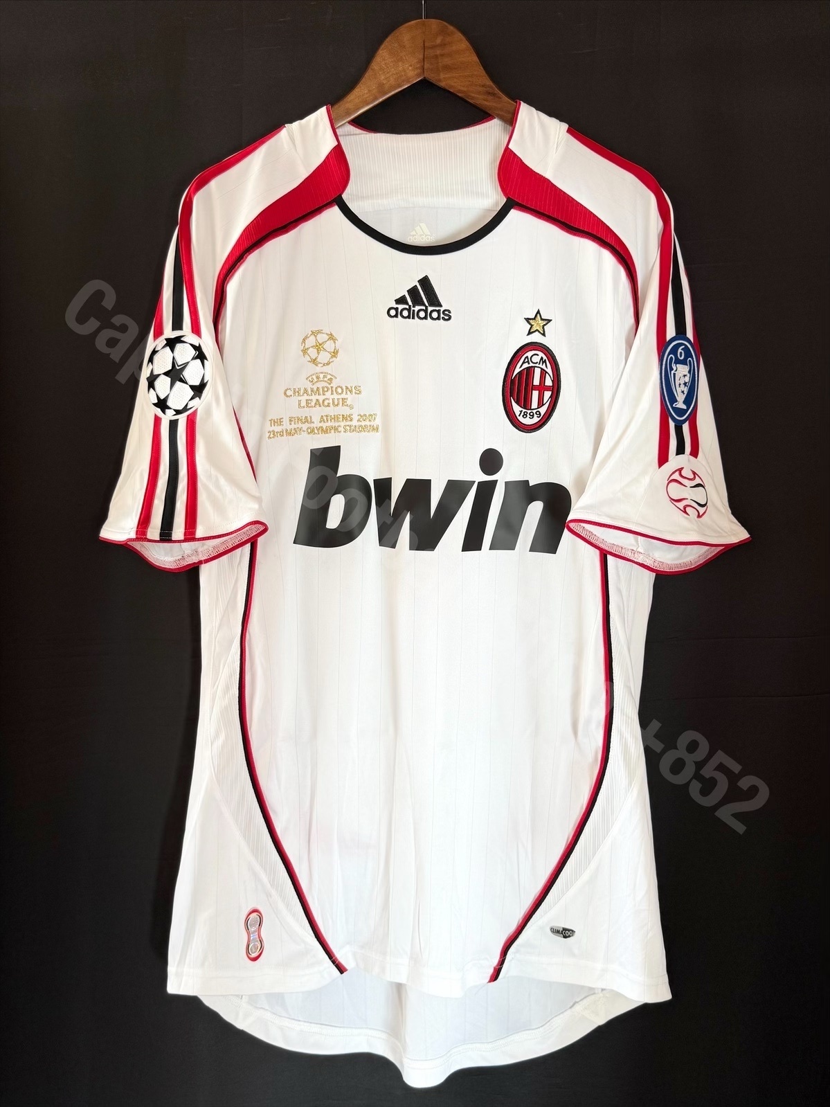 AC Milan 2006-2007 UEFA Champions League Adidas Away Shirt #22 KAKA