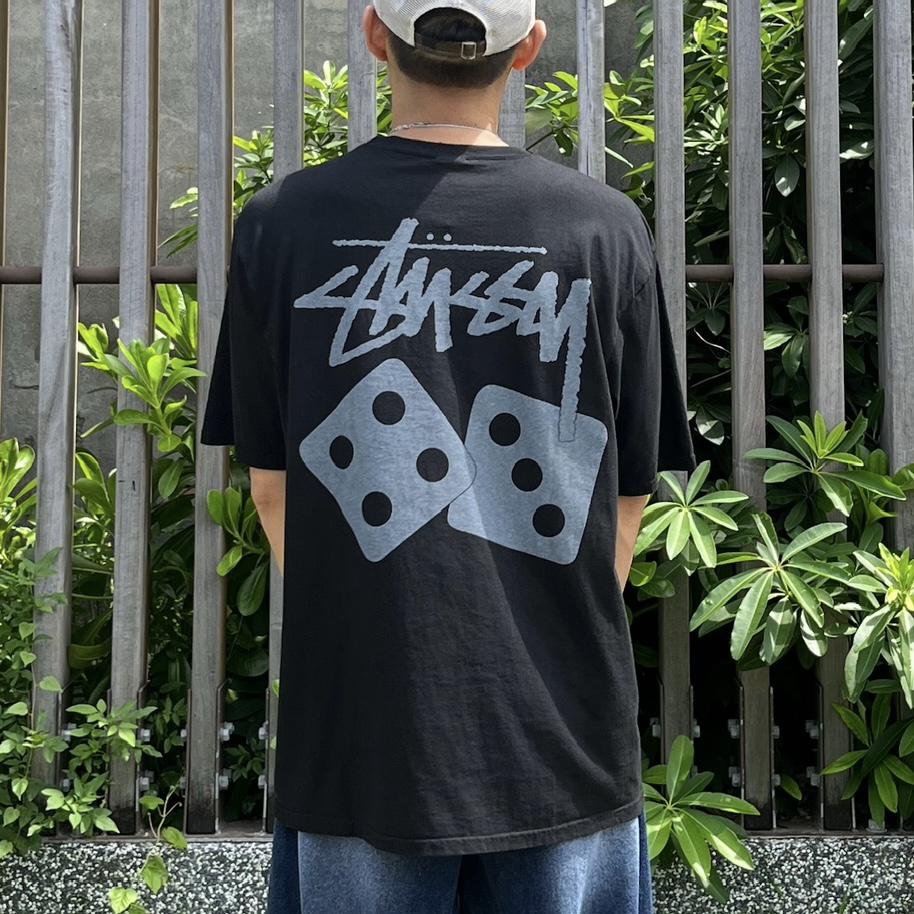 Stussy Pigment Dyed Dice  Tee 骰子 水洗短Tee (3colors)