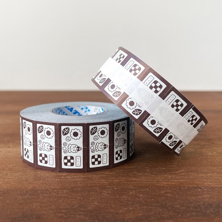 餅乾罐 標籤貼紙捲｜日本Stamp Marche