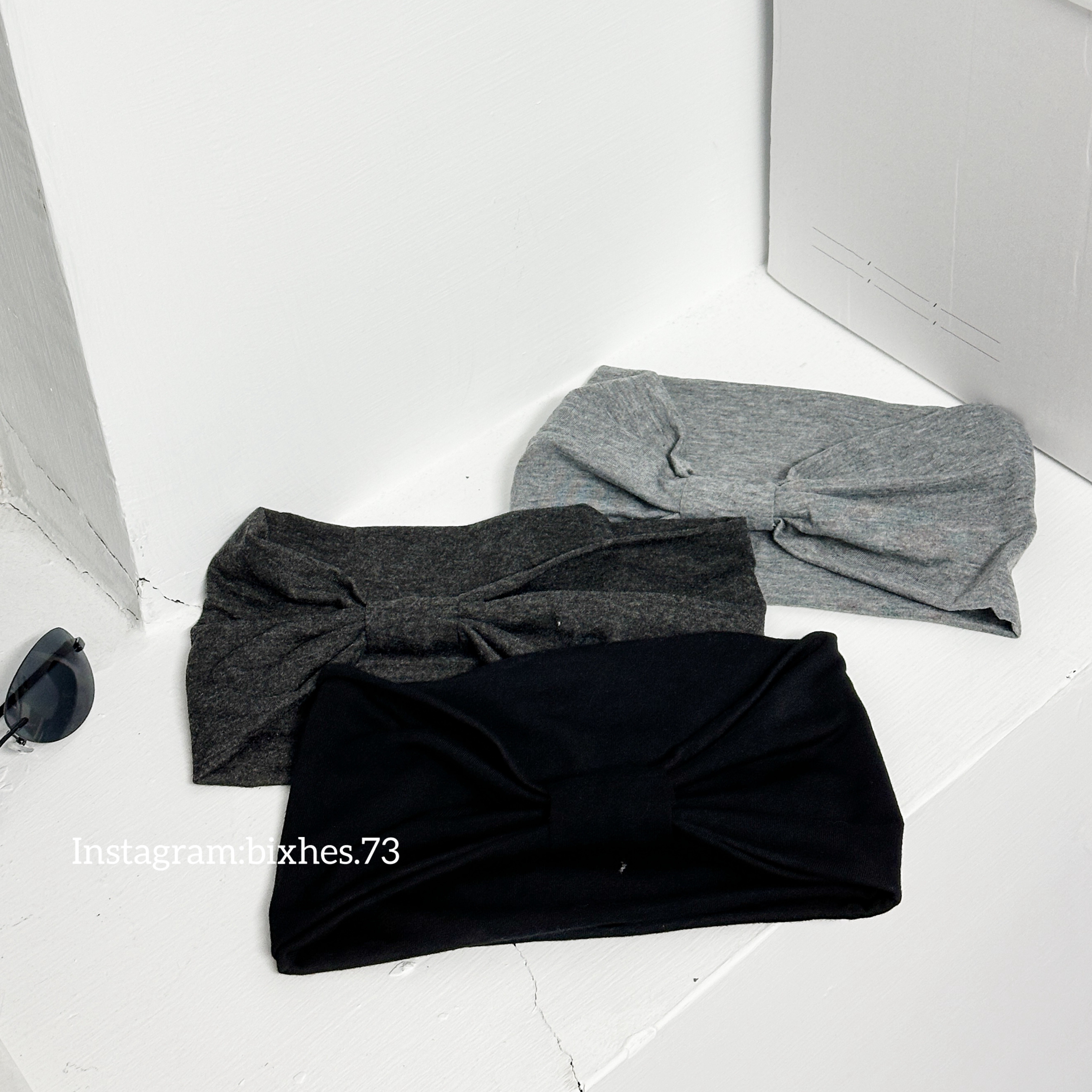 歐美皺褶超寬髮帶(H00048)