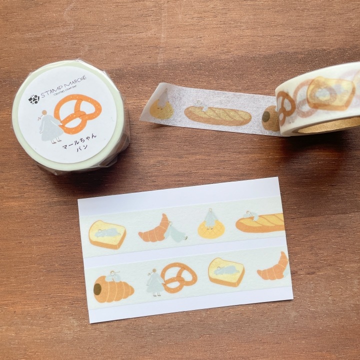 麵包女孩 和紙膠帶｜日本Stamp Marche