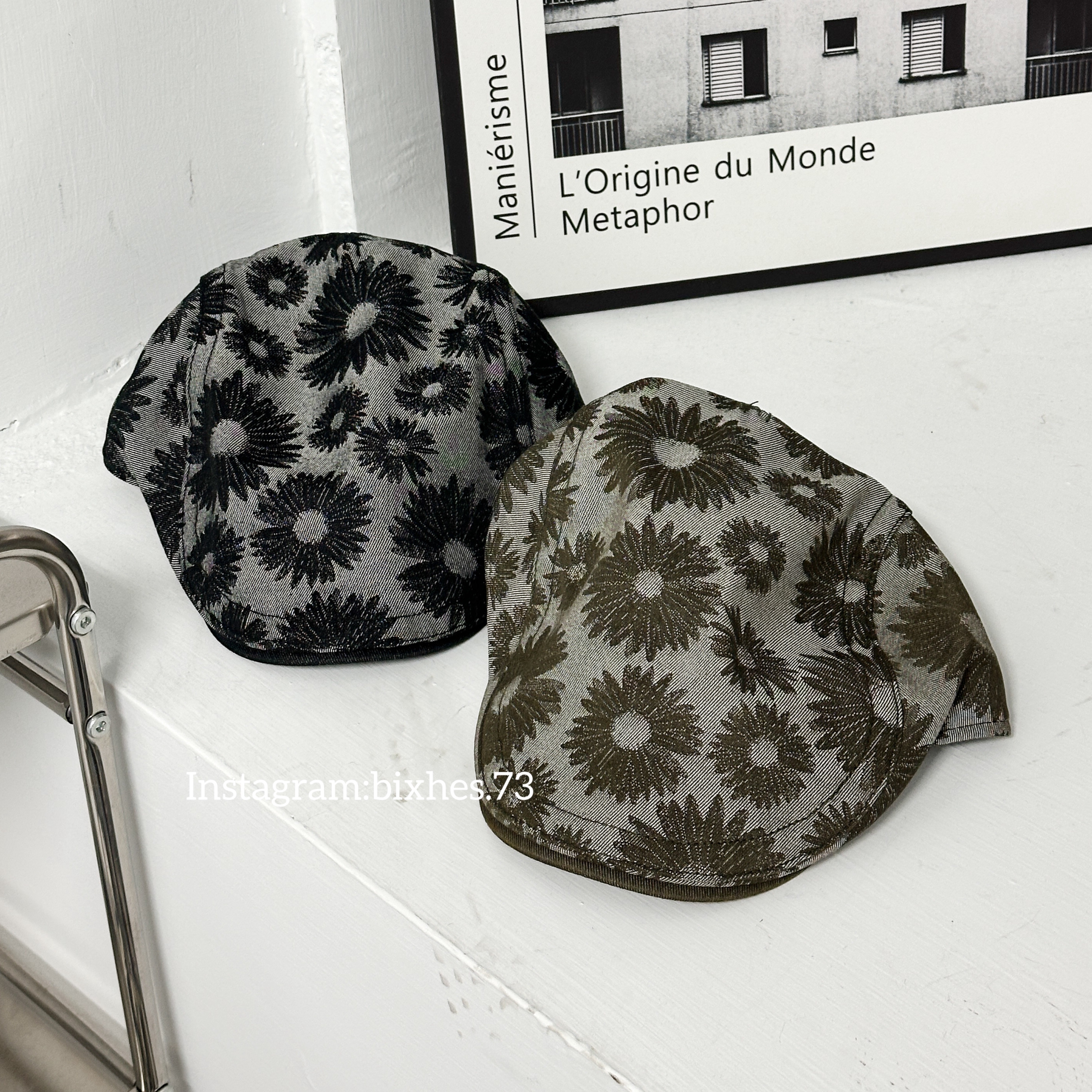 日系花花小偷帽(H00049)