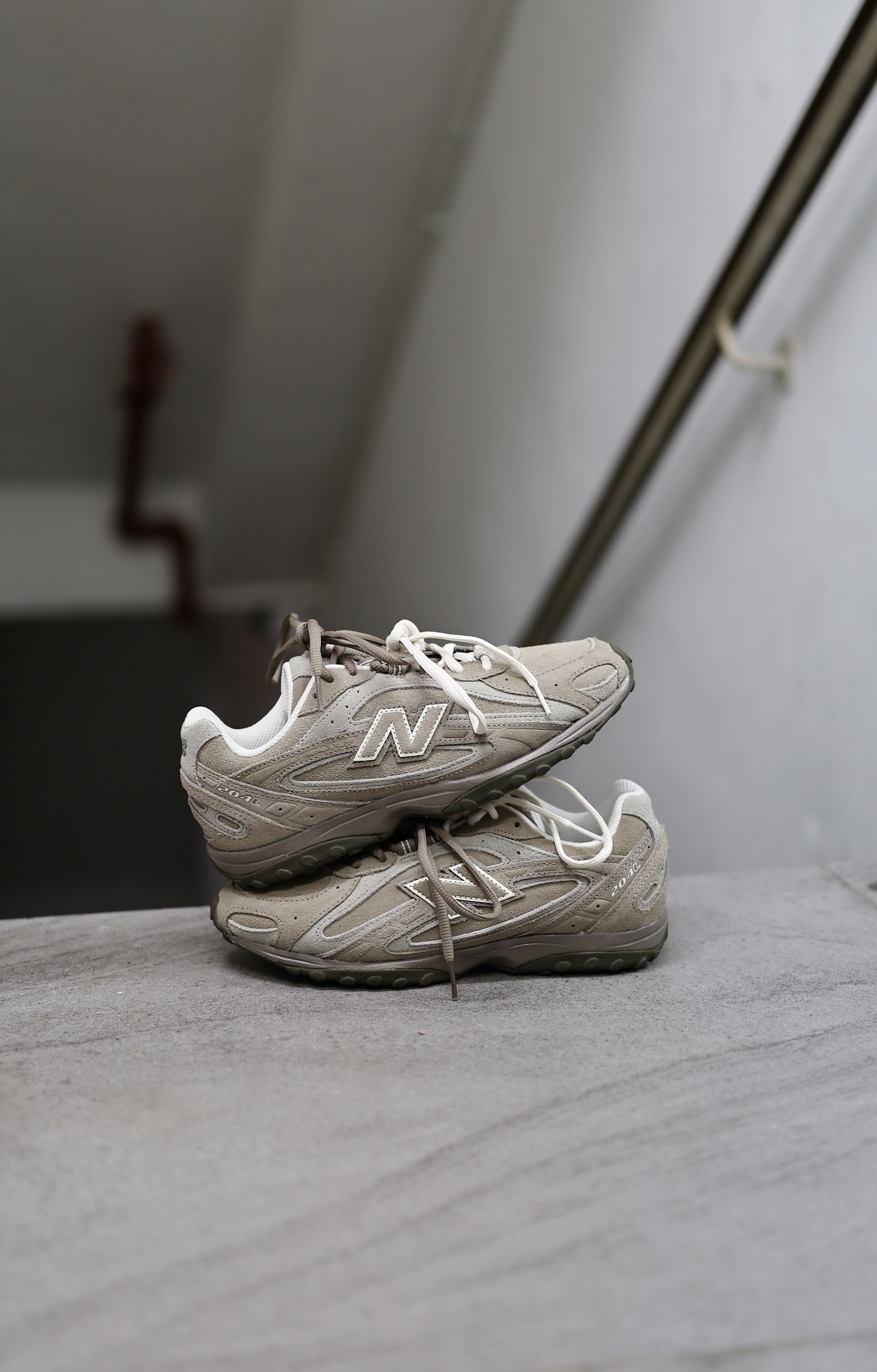 New Balance U204LMMA Mashroom 灰棕色 Miu系 張員瑛同款