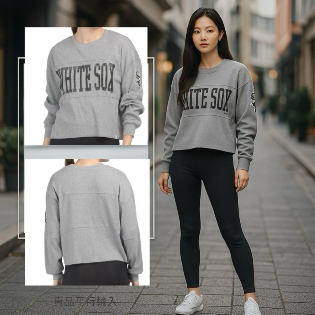 【預購】MLB Chicago White Sox G082053 女裝長袖上衣