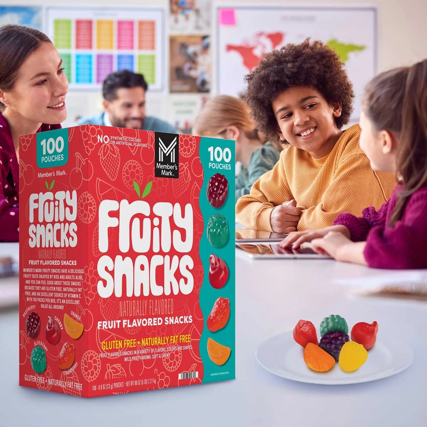 【預購】Member’s Mark G082011 雜錦水果軟糖（100小包）