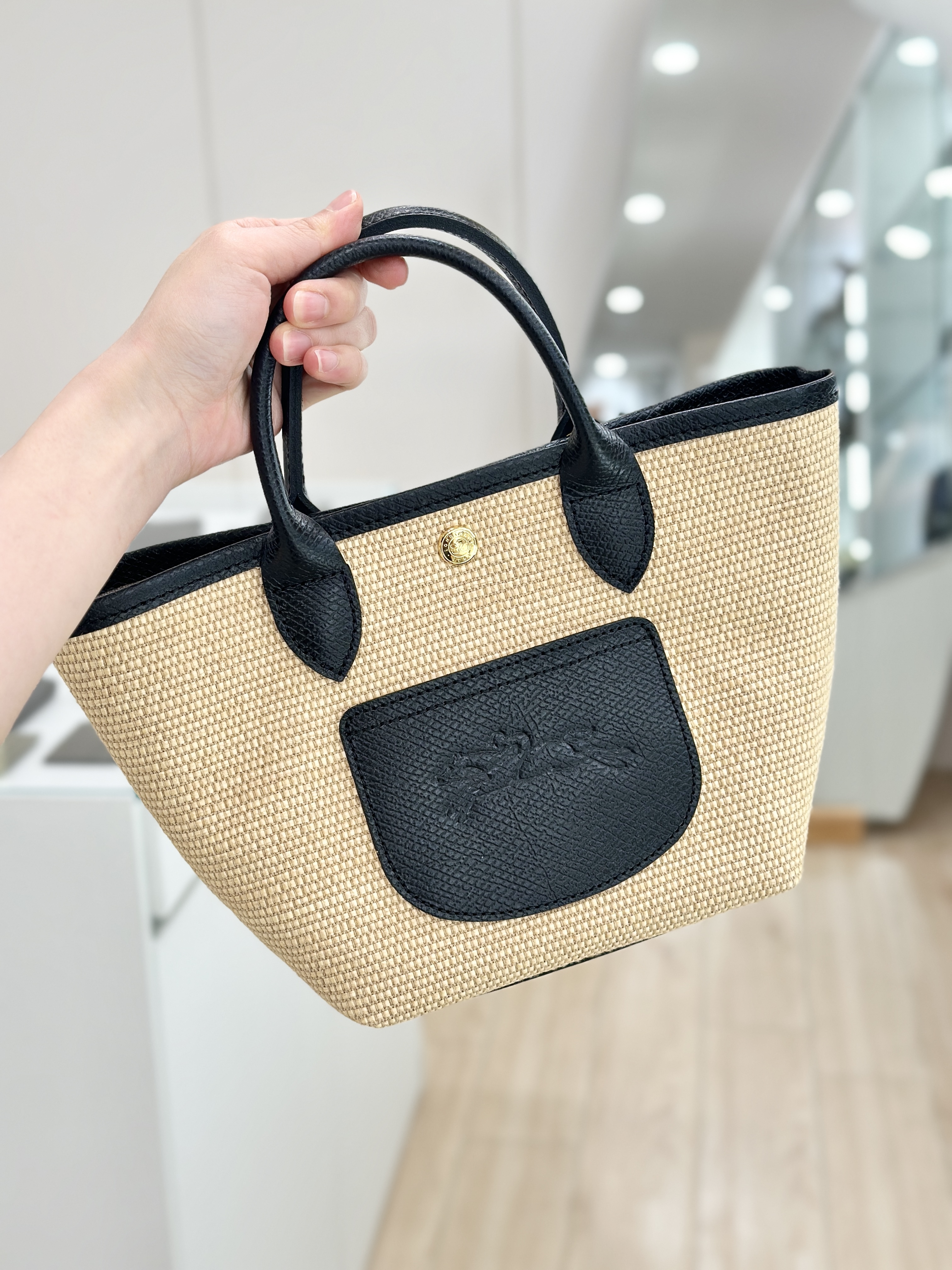 Le Pliage Collection XS Basket bag