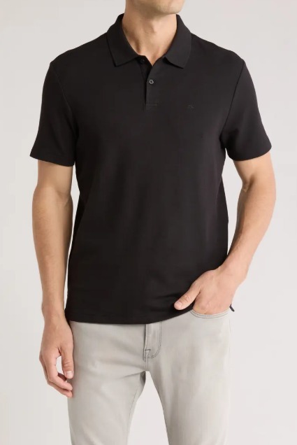 【預購】CALVIN KLEIN Micro Waffle Knit G082065 男裝POLO短袖