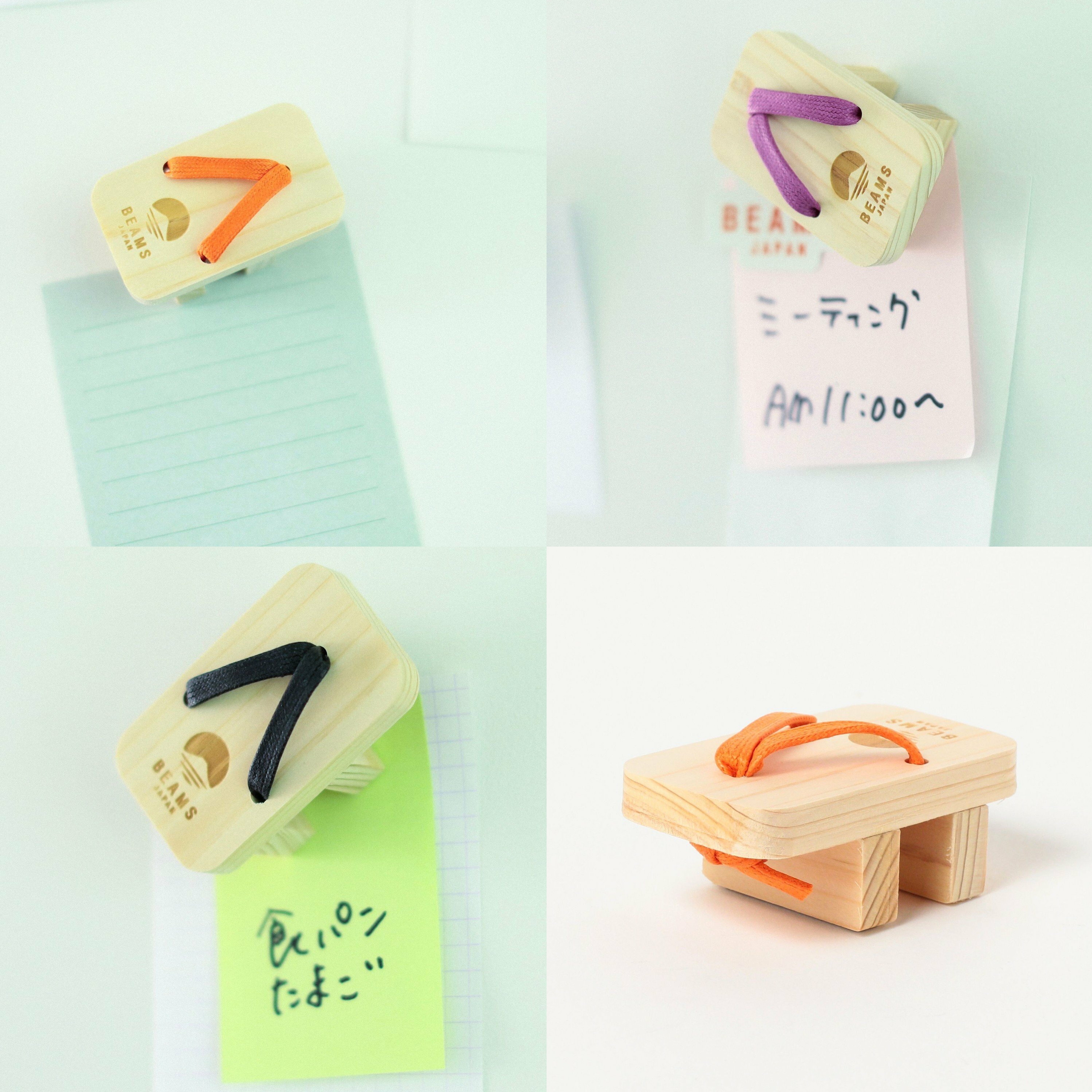 Beams Japan 日本製木屐磁石貼（P8 JP378）