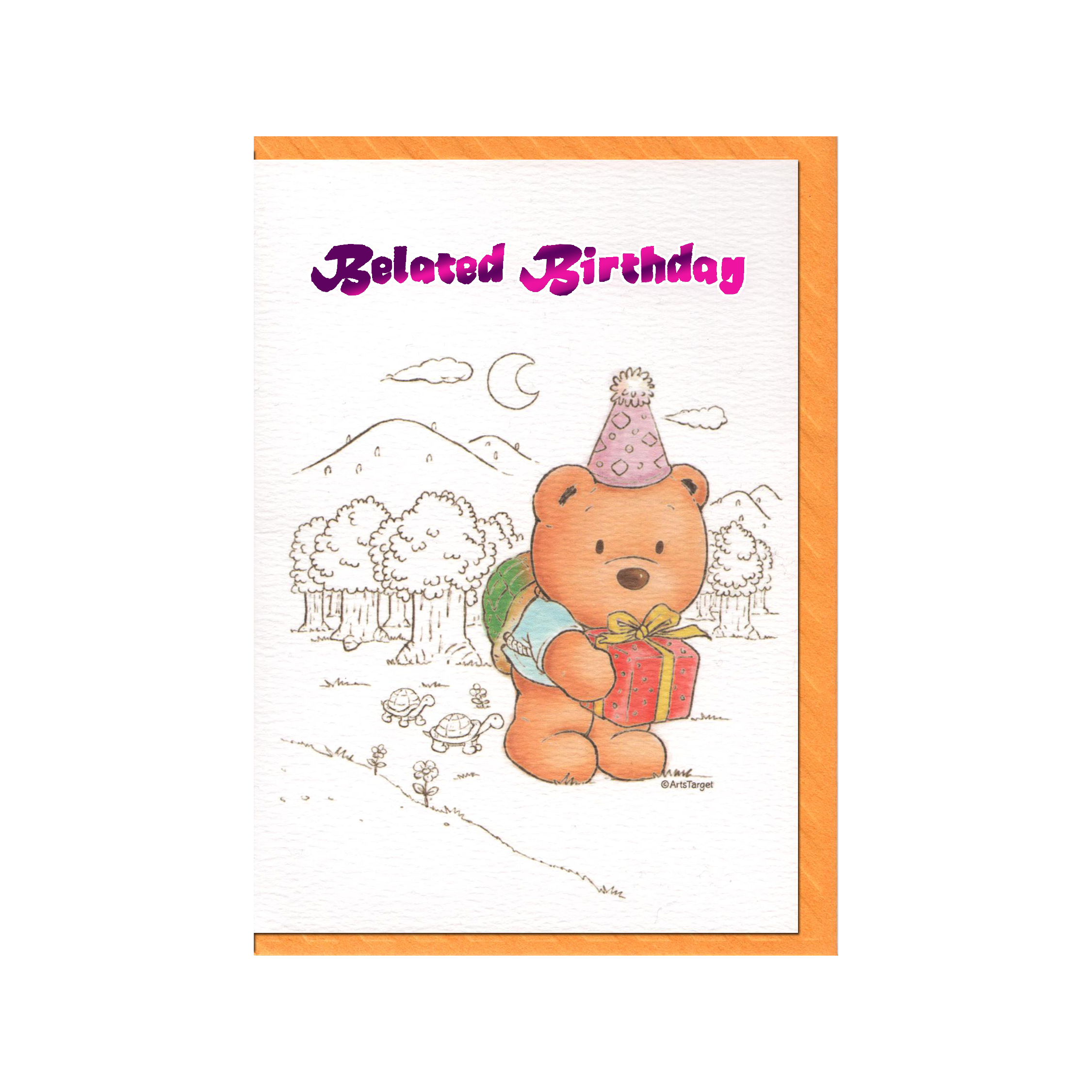 BOC 賀卡 004 - Belated Birthday