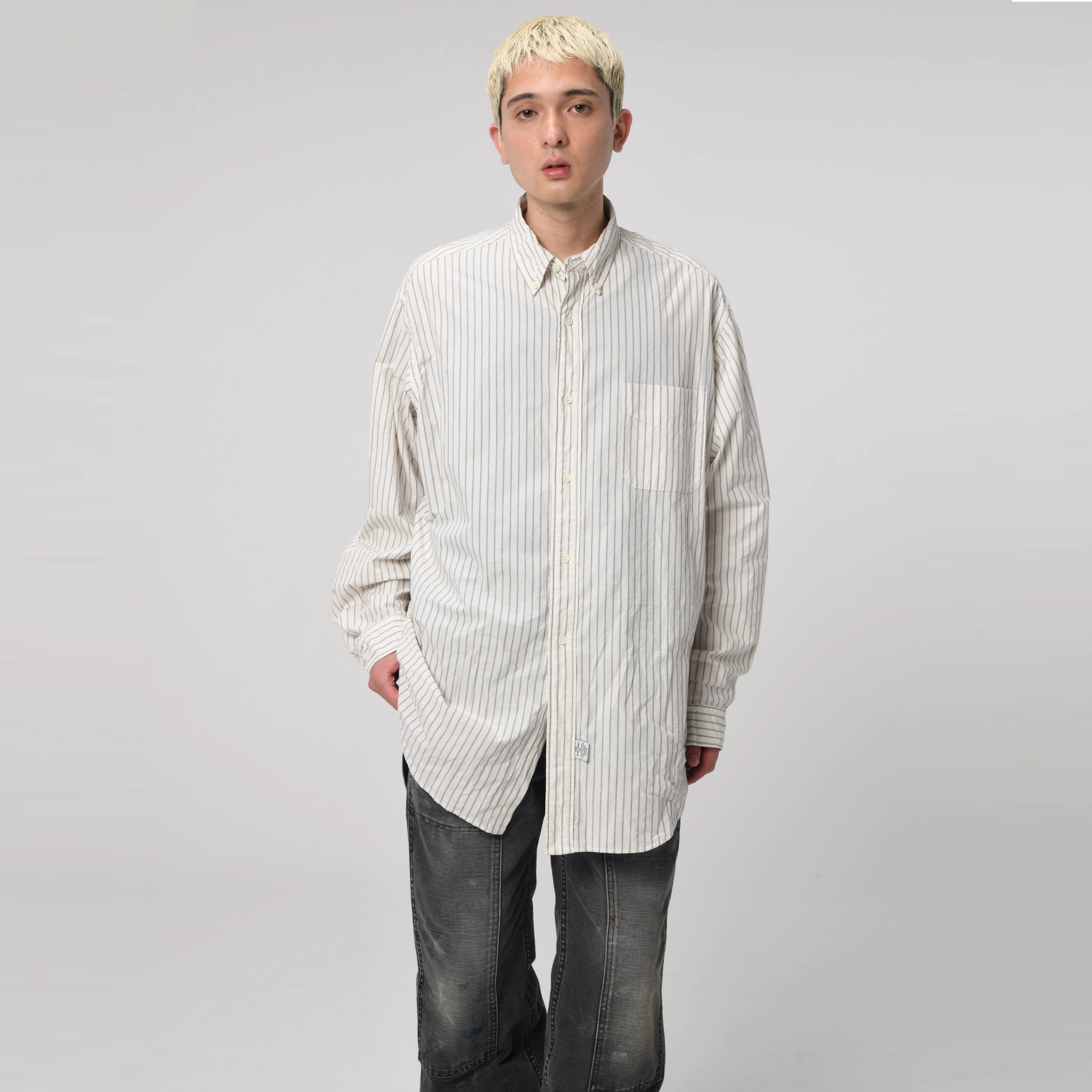 BOWWOW HIGH COUNT STRIPE B.D. SHIRTS - PRE ORDER ITEM (預訂中)