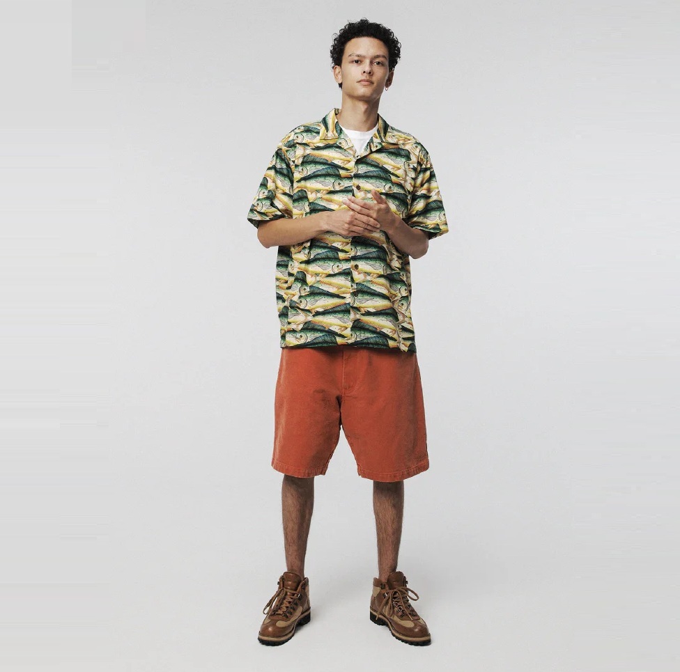 BOWWOW OUTDOOR SHORTS / ORANGE AGEING - PRE ORDER ITEM (預訂中)