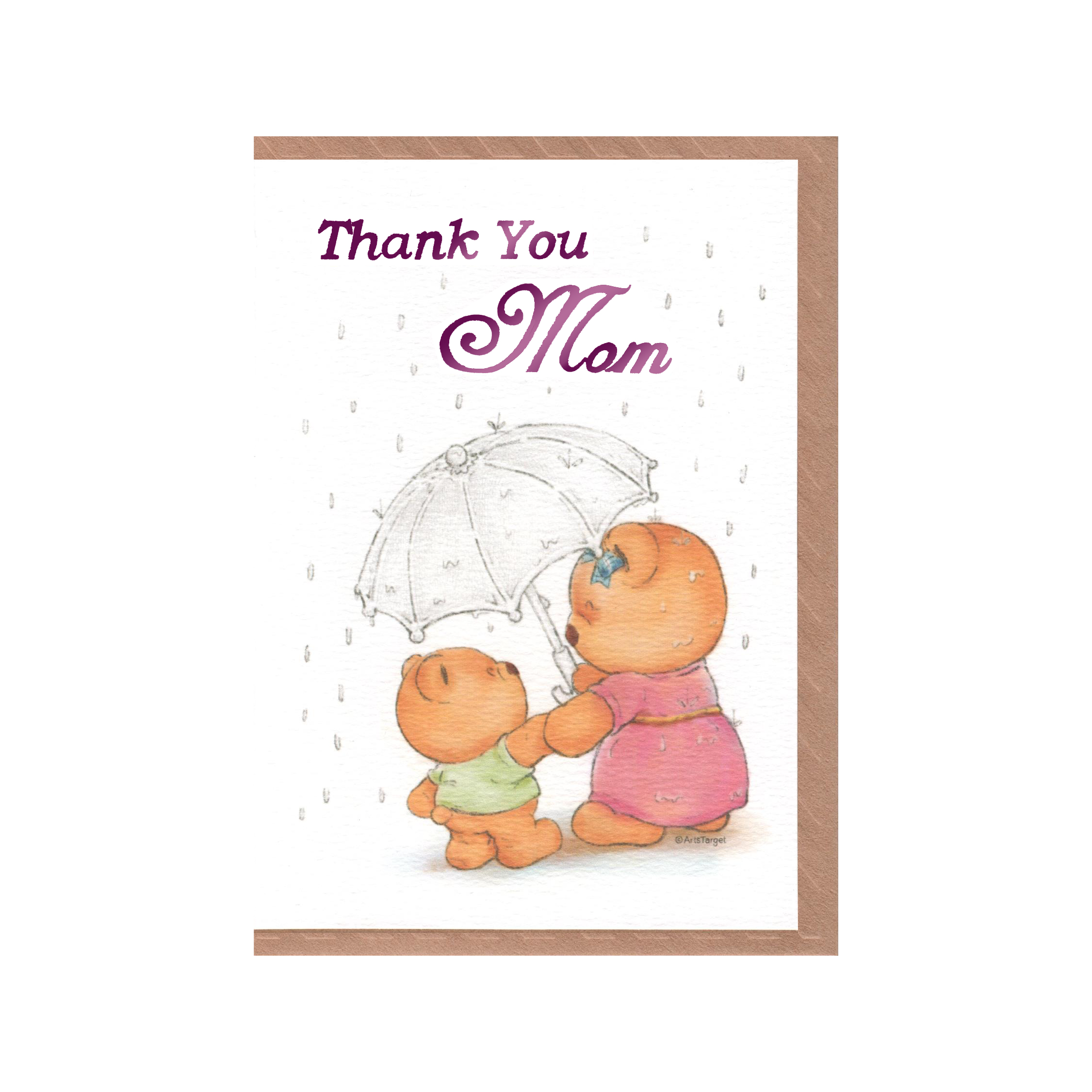 BOC 賀卡 021 - Thank You Mom