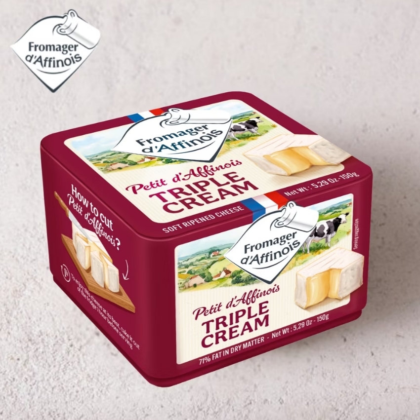法國 Fromager d’Affinois 三倍乳脂起司