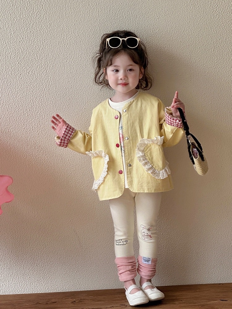 兩色多巴胺色系風衣外套