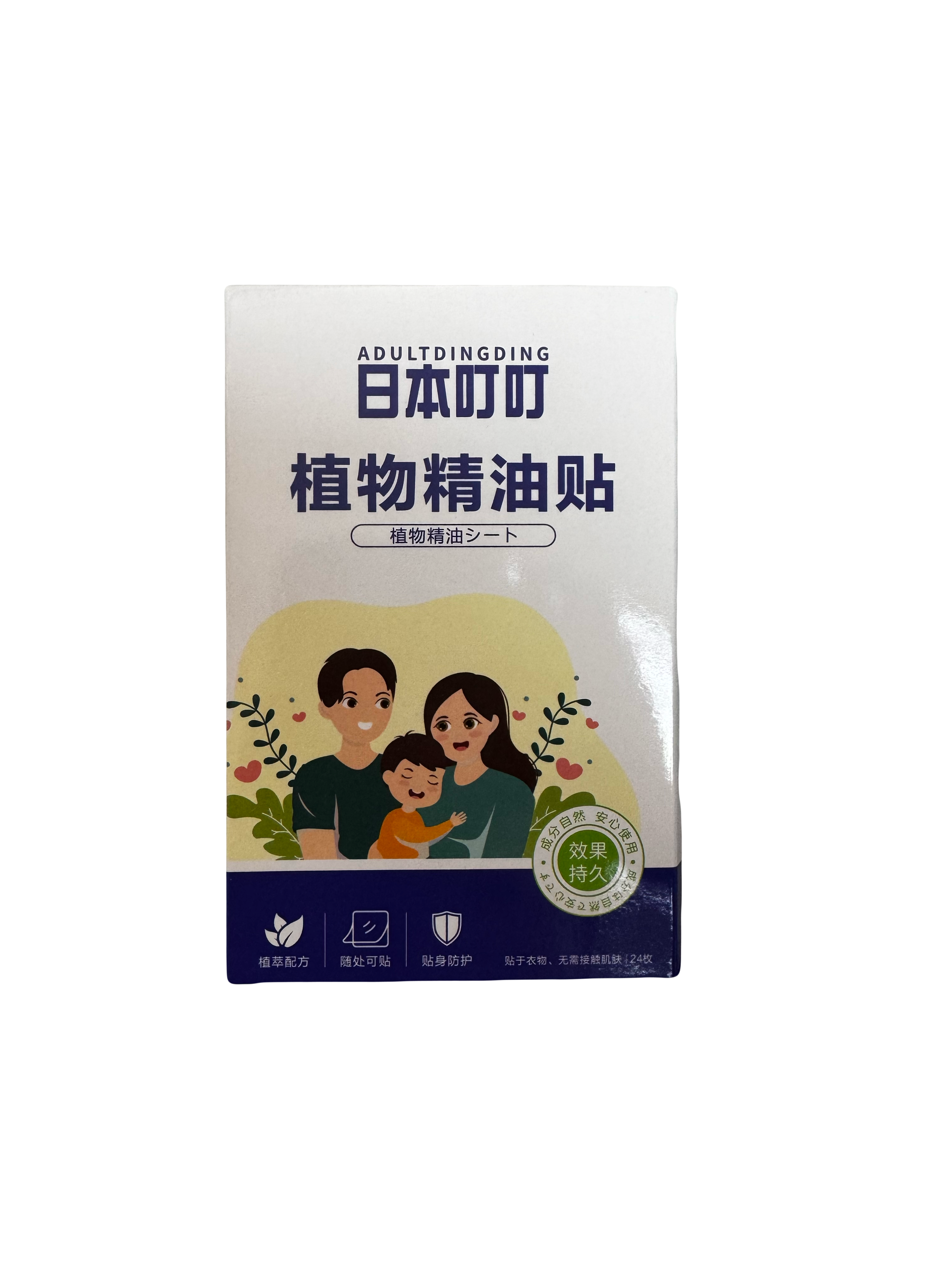 日本叮叮 植物精油貼 24枚