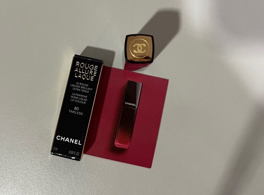 CHANEL 香奈兒超炫耀釉光唇萃 #80號 2ML