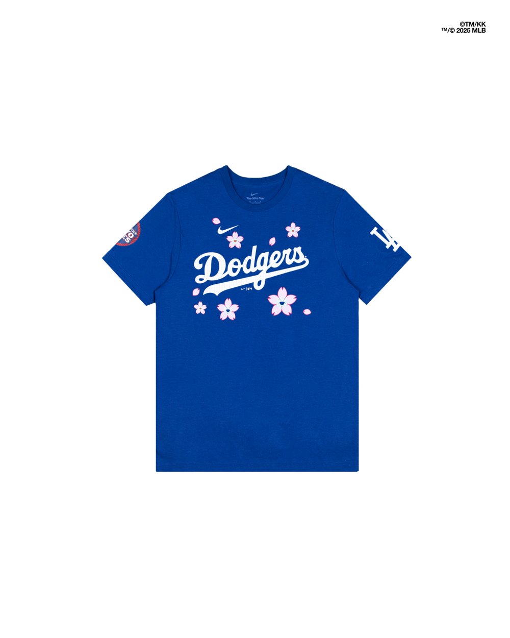 村上隆 Takashi Murakami × MLB 2025世界巡迴東京系列 道奇隊 弗里曼 5號 藍色 短T