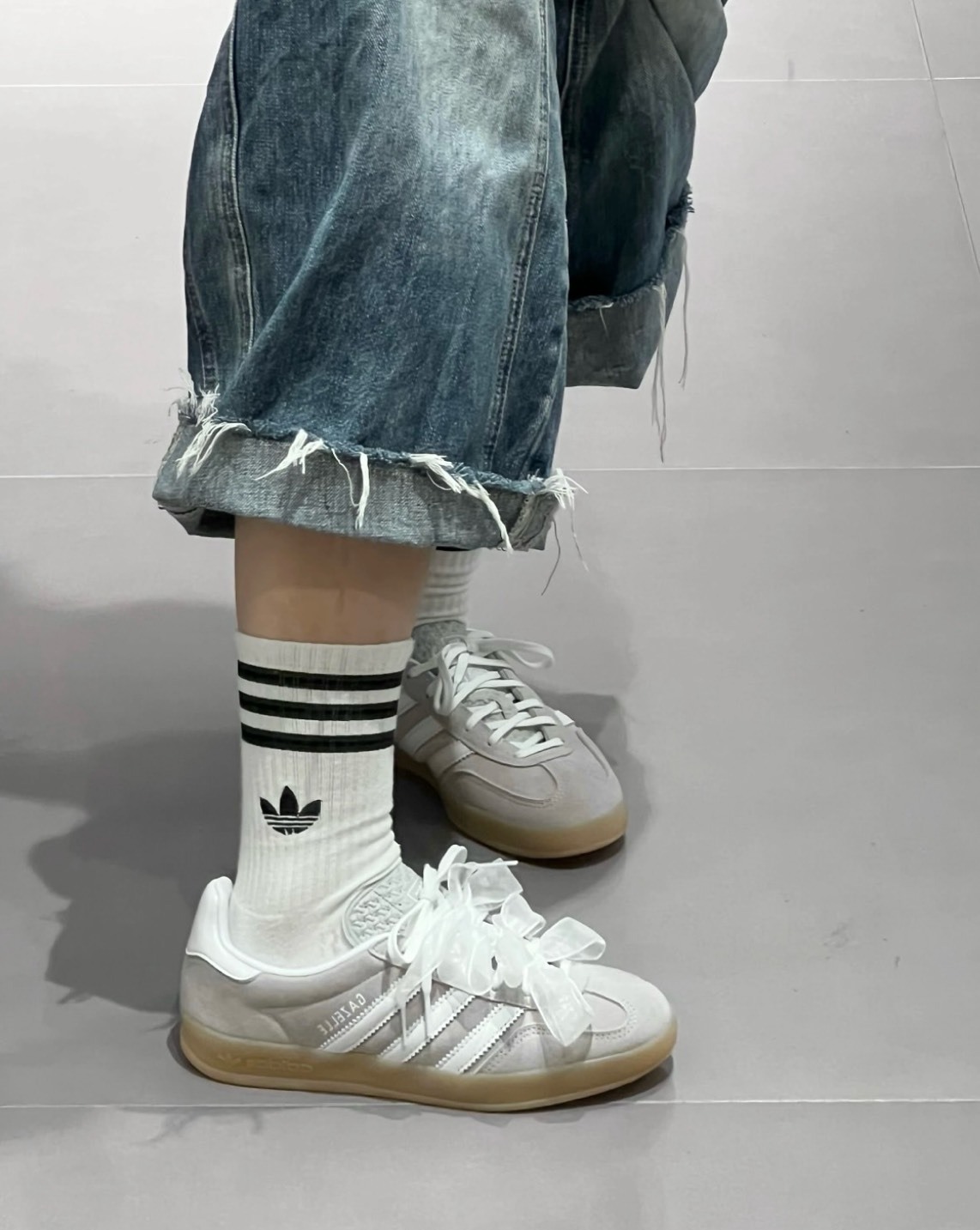 【現貨】Adidas Originals GAZELLE INDOOR 淺灰 灰色 女鞋 JQ0176