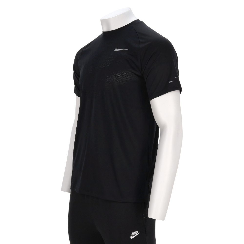 Nike Dfadv Stride SS Top 男款 黑色 運動 休閒 上衣 圓領 訓練 短袖 HV5204-010